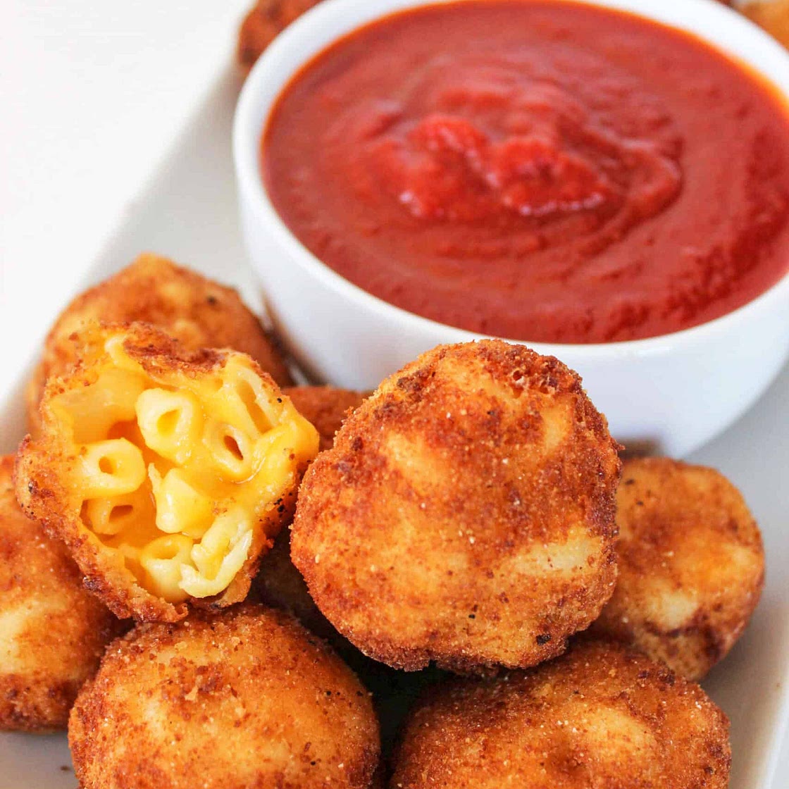 Fried Macaroni and Cheese Bites