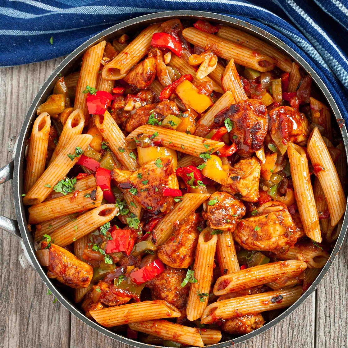 Chicken Fajita Pasta