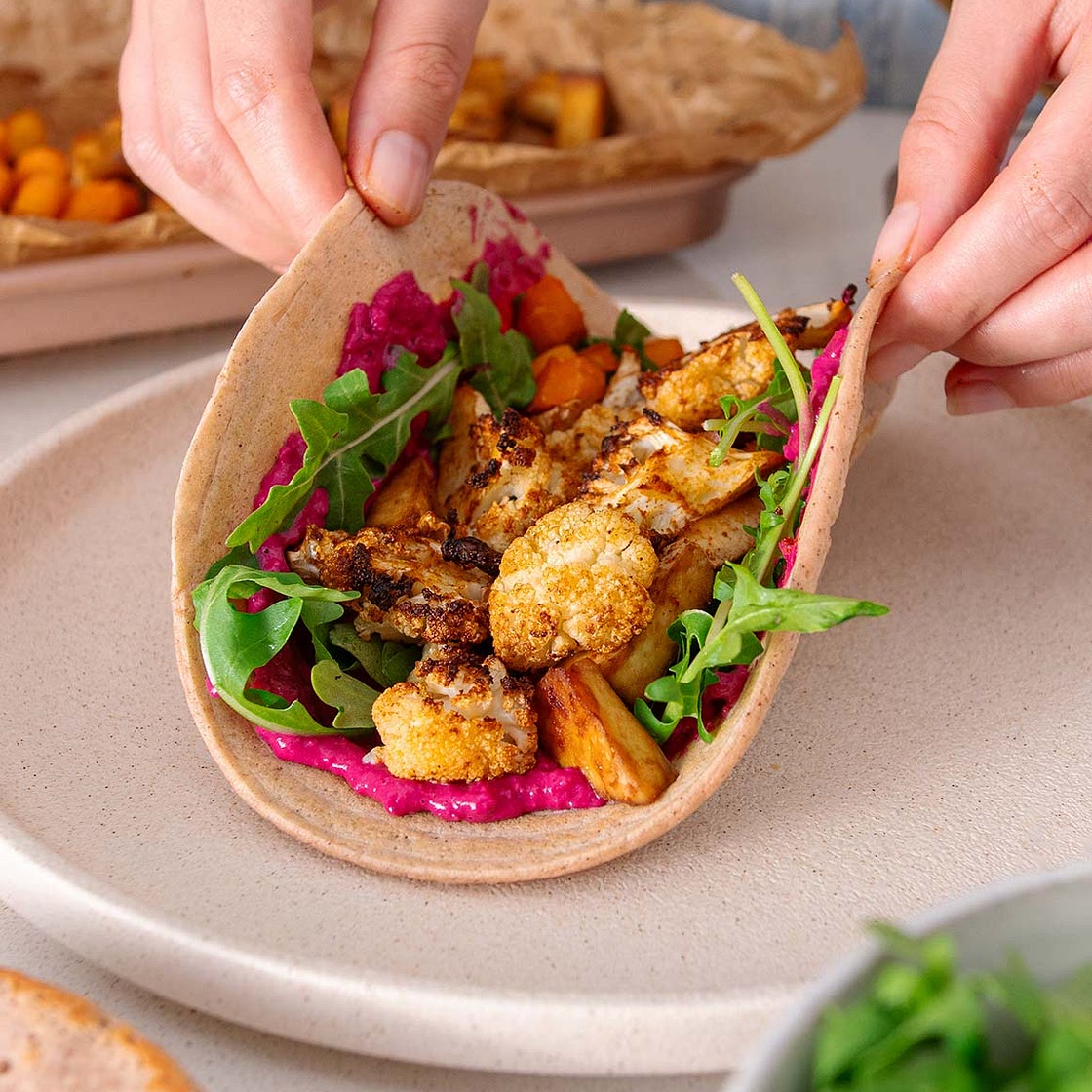 2-Ingredient Quinoa-Red Lentil Wraps (Tortillas)