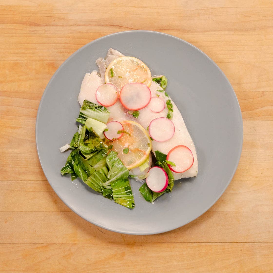 Parchment Fish with Spring Vegetables