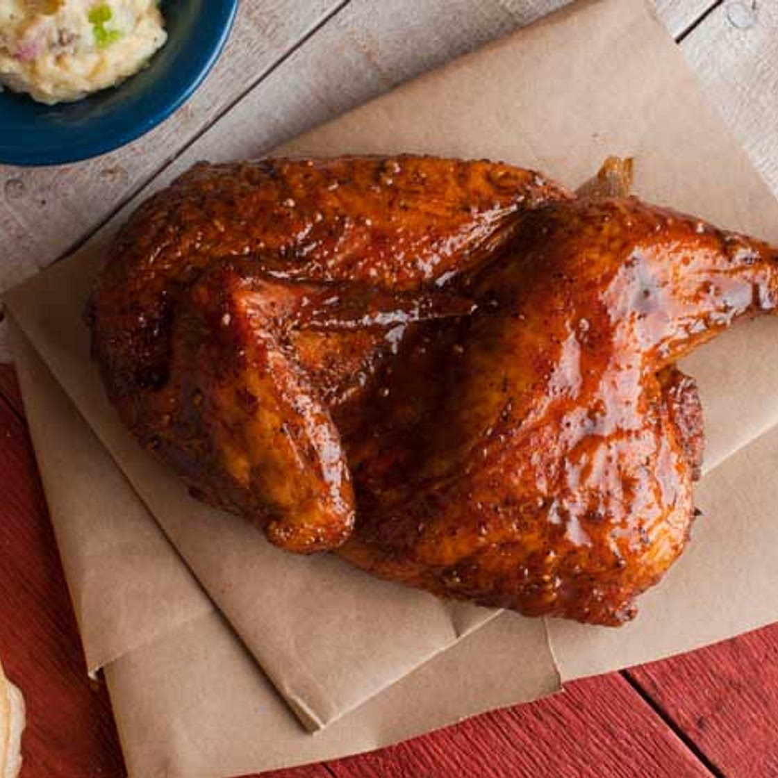 Electric Smoker Whole Chicken