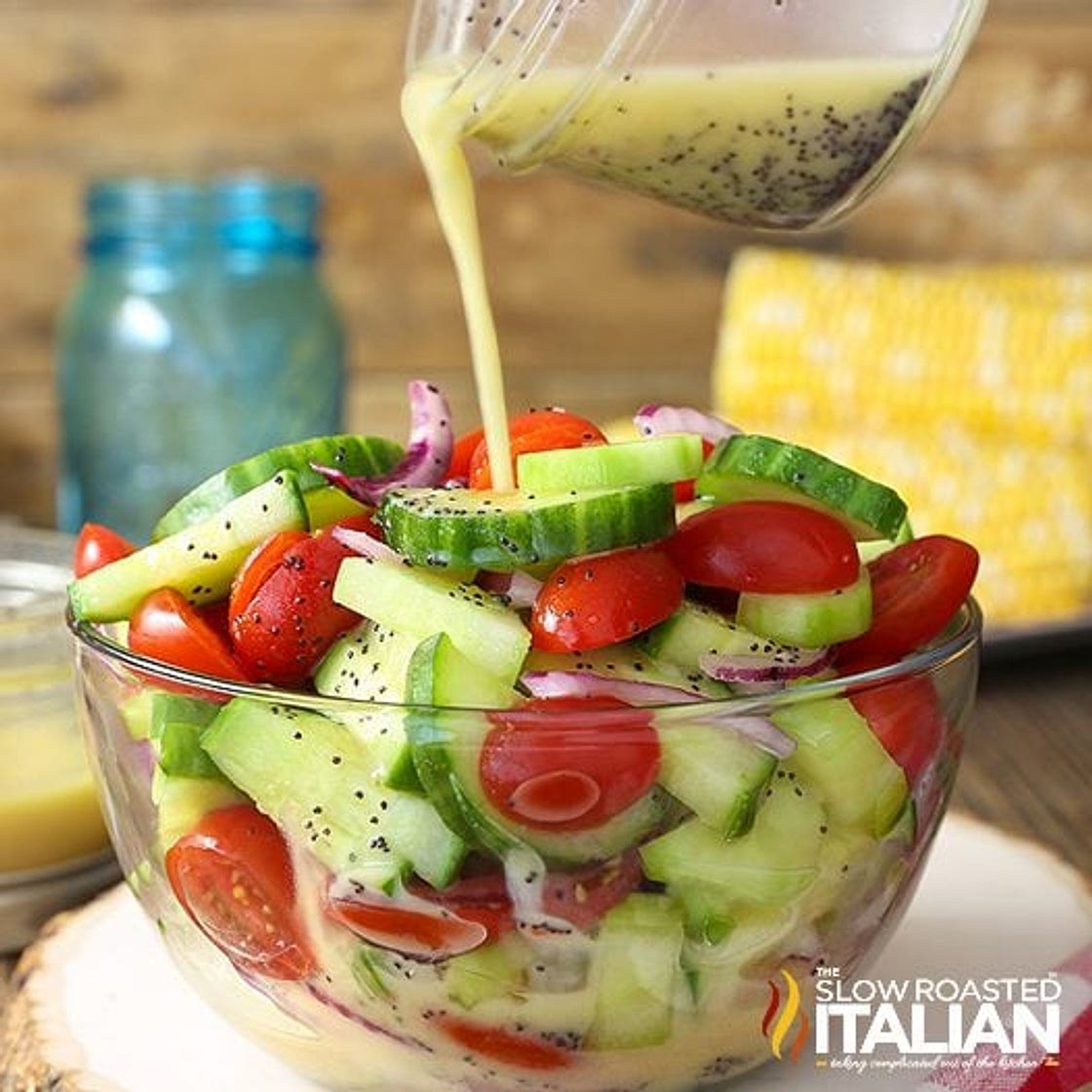 Cucumber Tomato Salad + Video