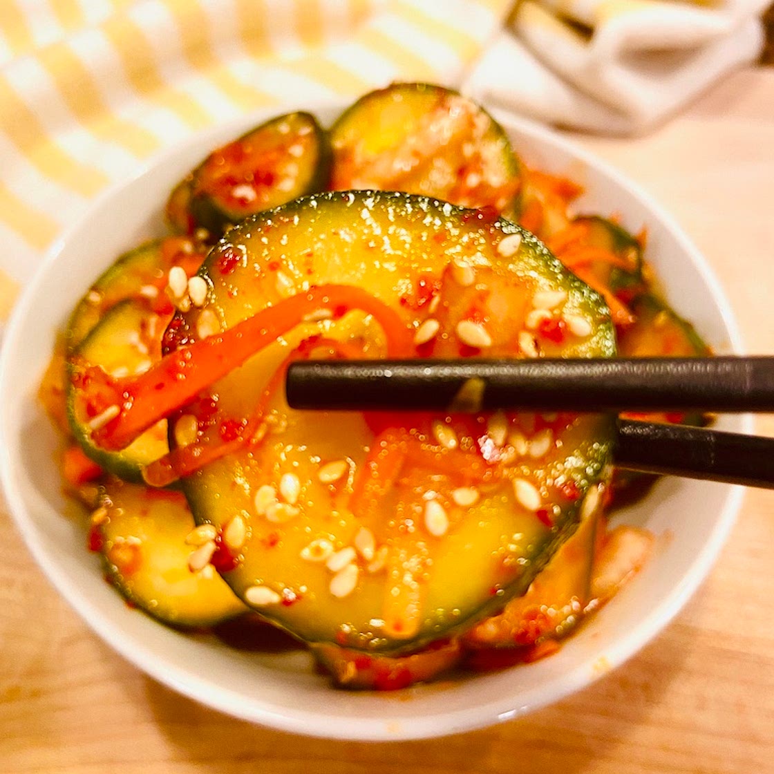 Quick Cucumber Kimchi