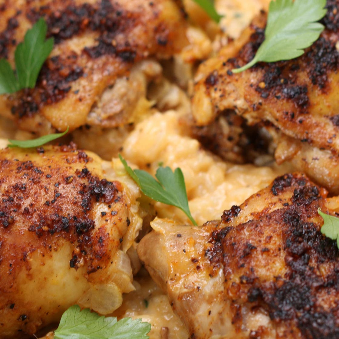One-pot Lemon Pepper Chicken & Rice Recipe by Tasty