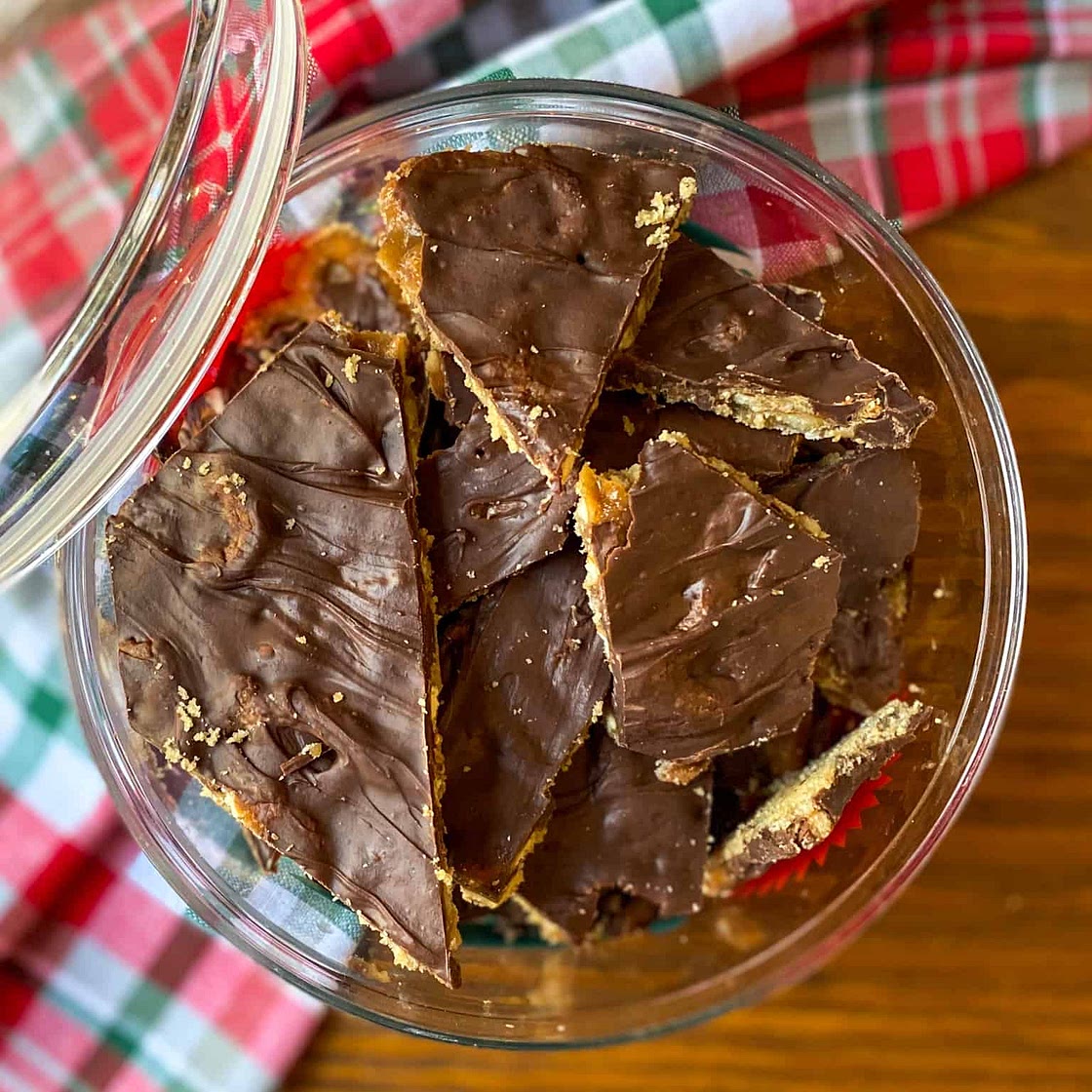 Chocolate Toffee Pretzel Bark