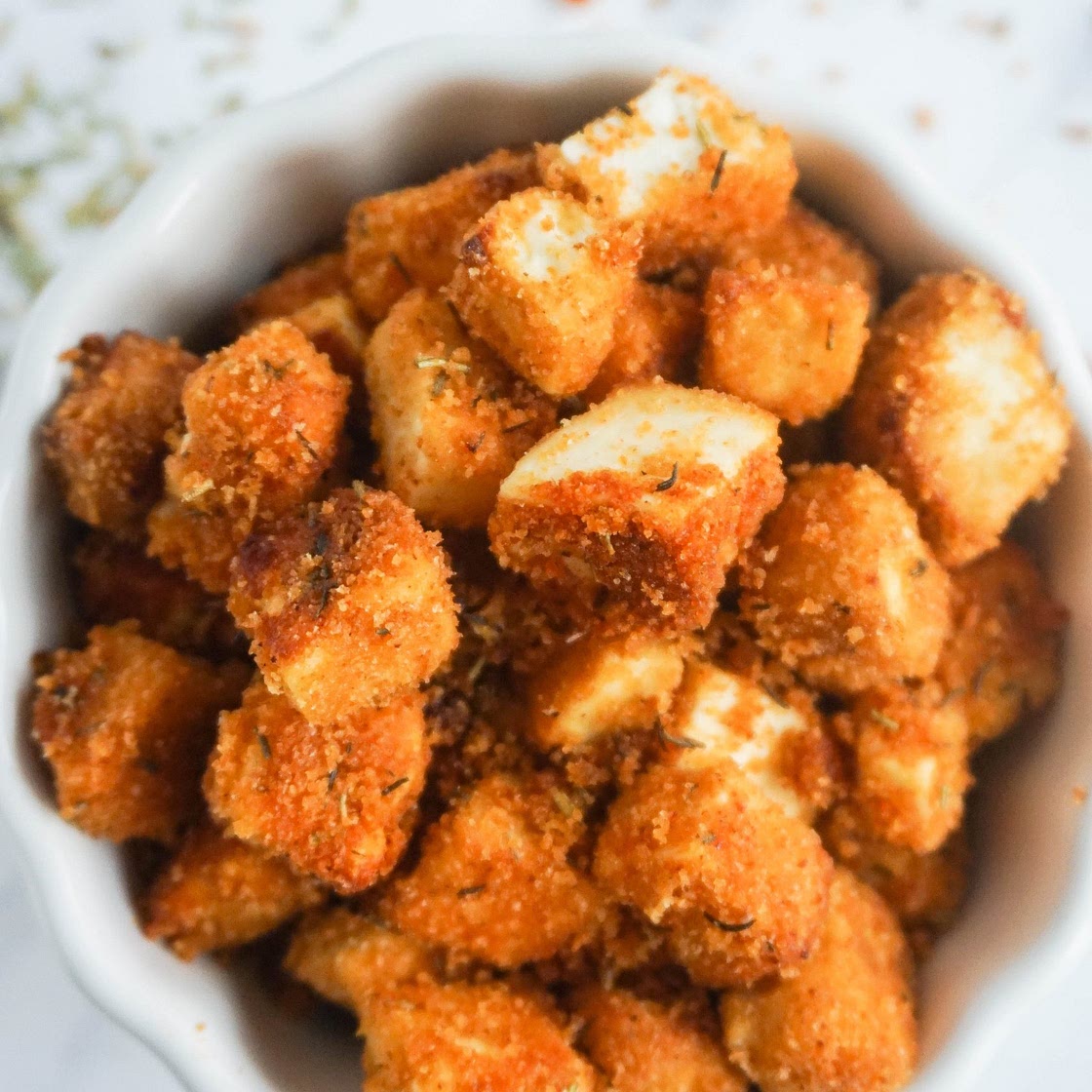 Feta Cheese Croutons Recipe