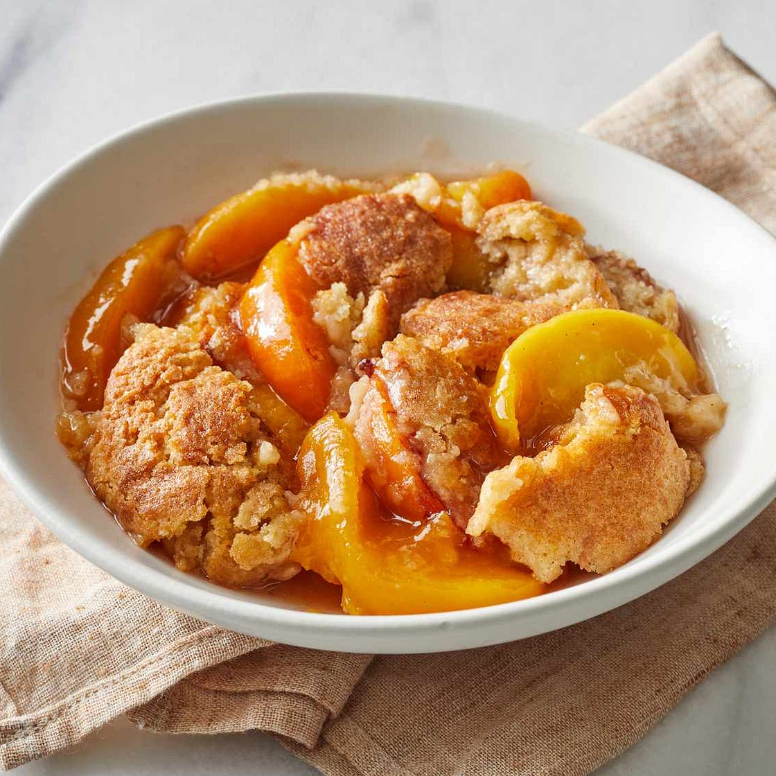 Fresh Southern Peach Cobbler