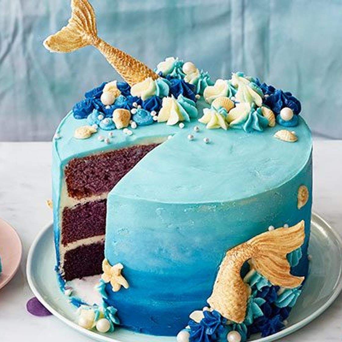 Mermaid cake