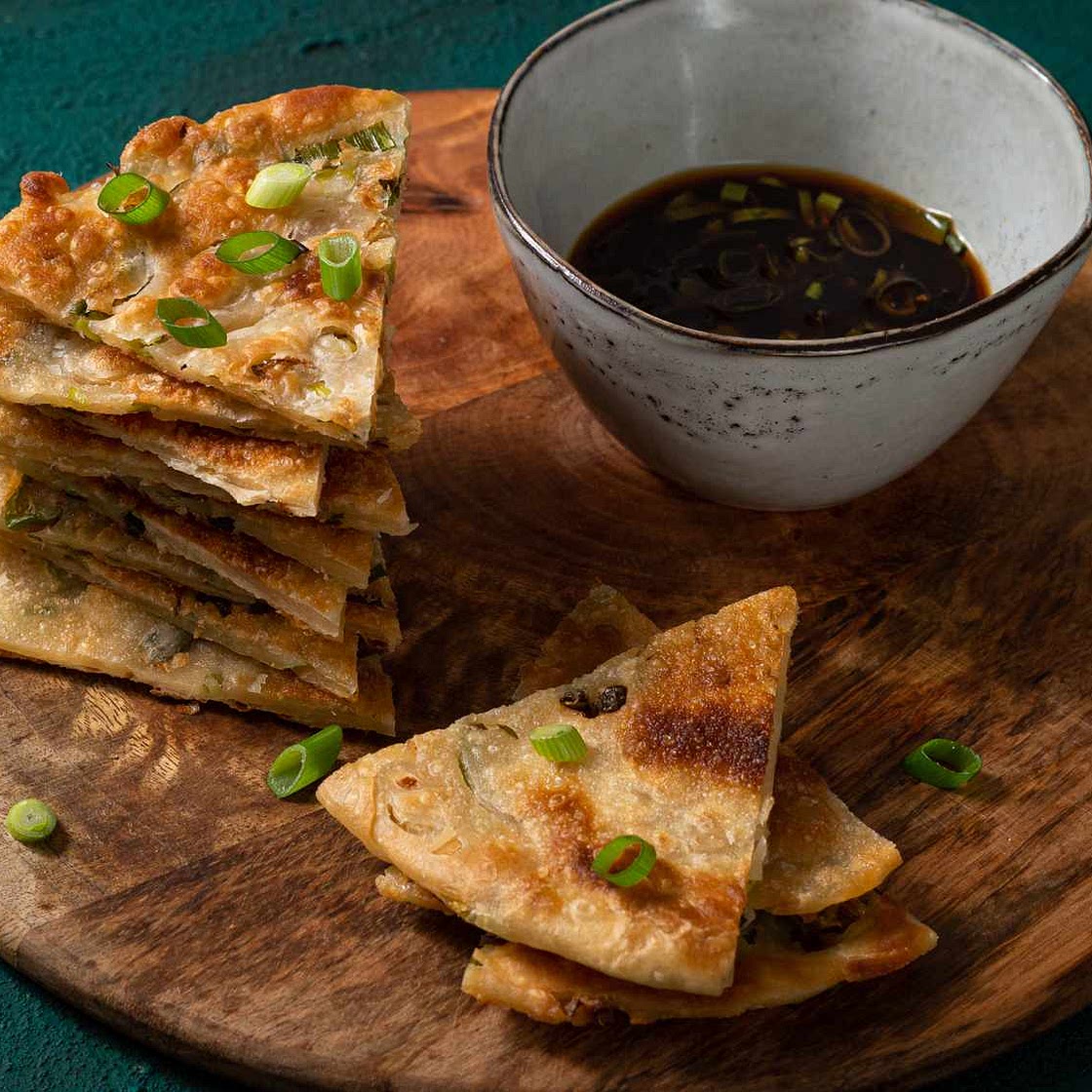 Extra-Flaky Scallion Pancakes Recipe