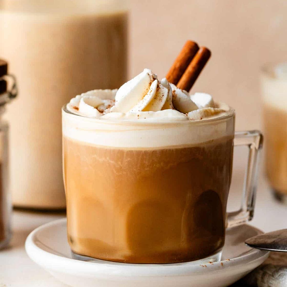 Homemade Pumpkin Coffee Creamer