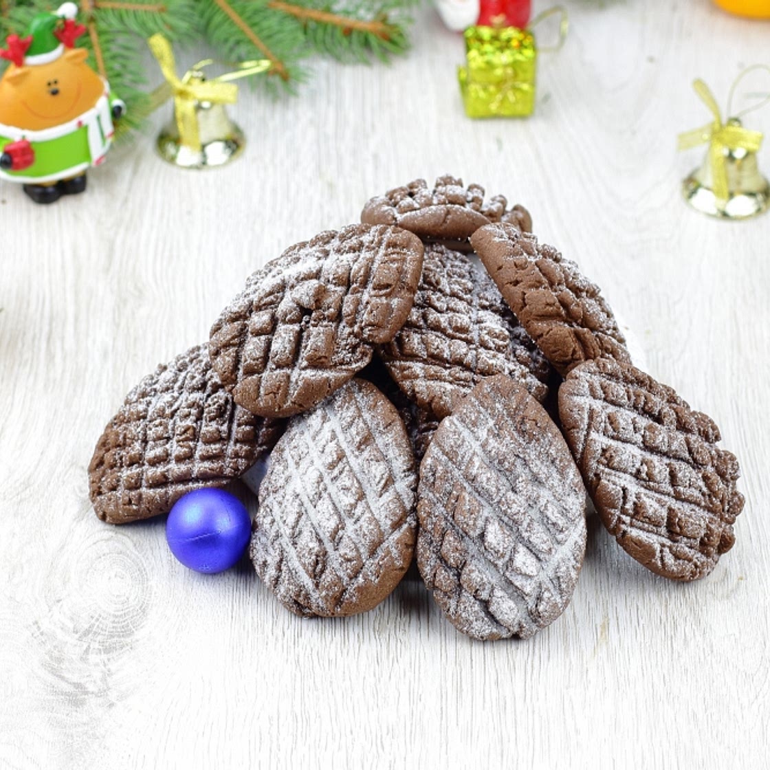 Печенье «Шишки»: сладкий подарок на Новый год