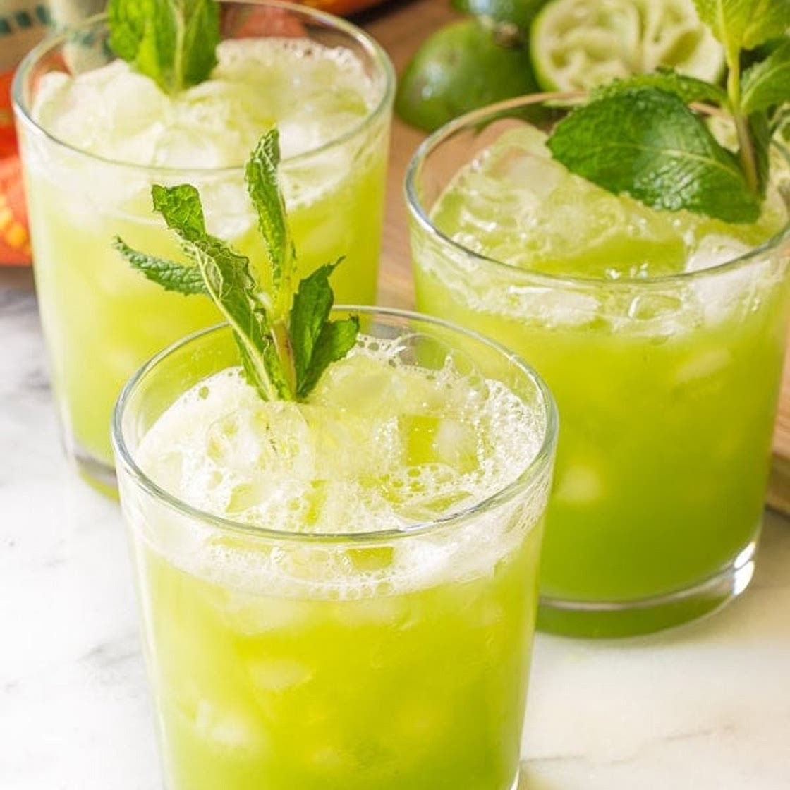 Cucumber Ginger Mint Agua Fresca