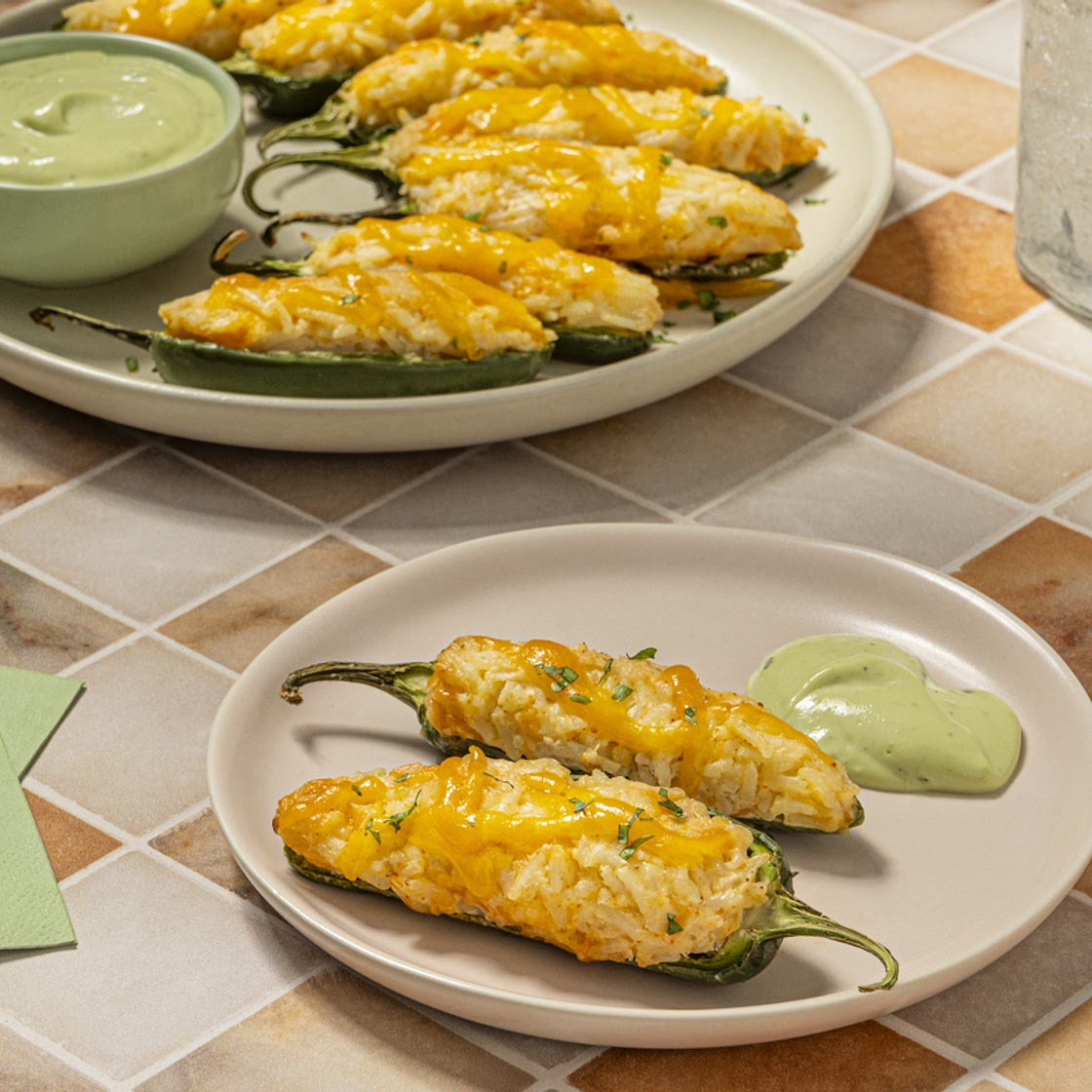 Jalapeño Rice Poppers