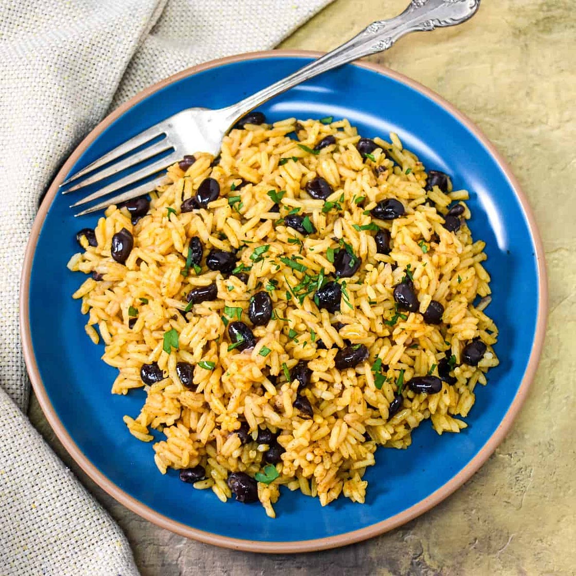 Yellow Rice and Black Beans