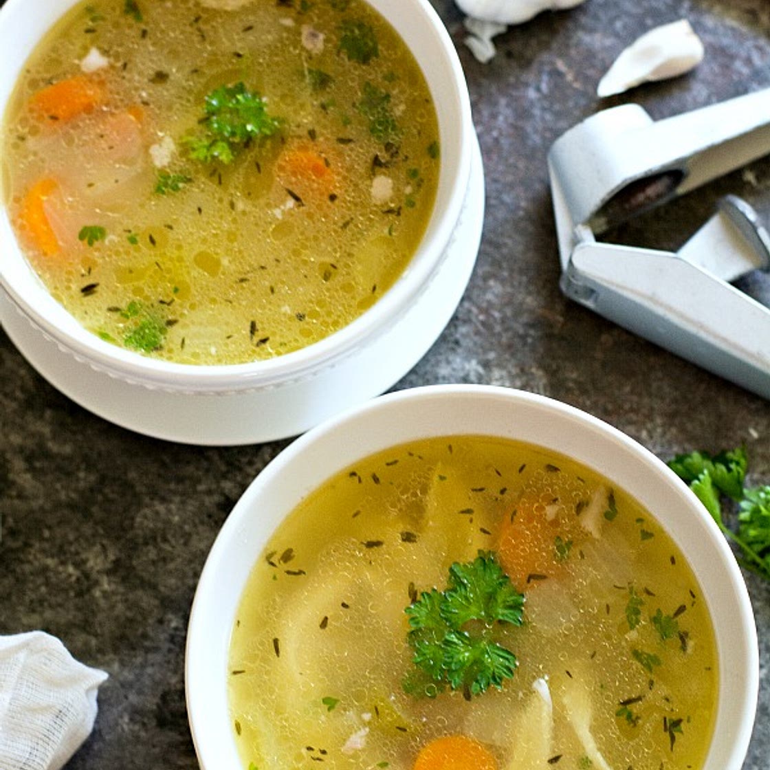 Grandma's Homemade Chicken Soup