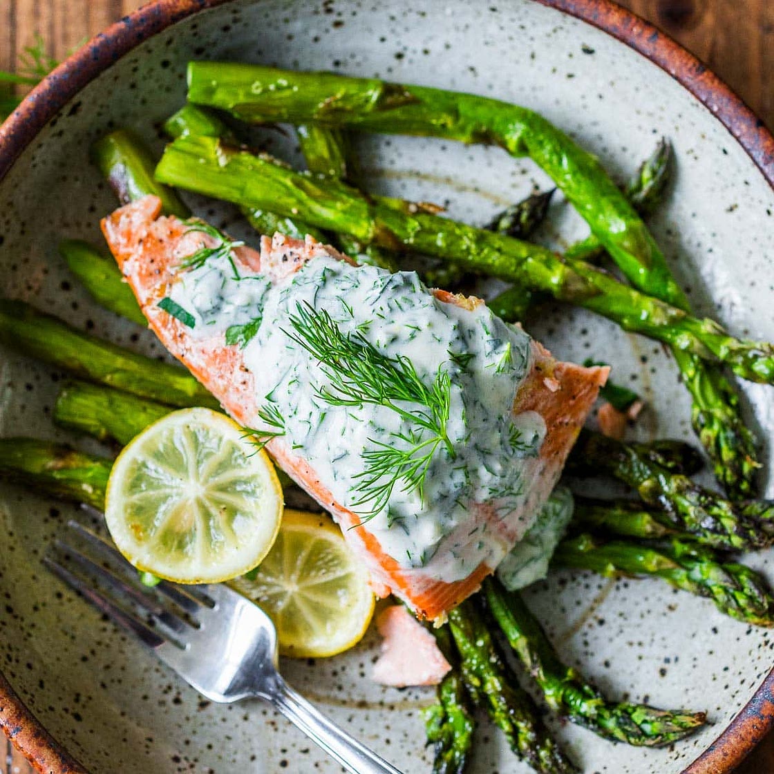 Salmon With Dill Sauce