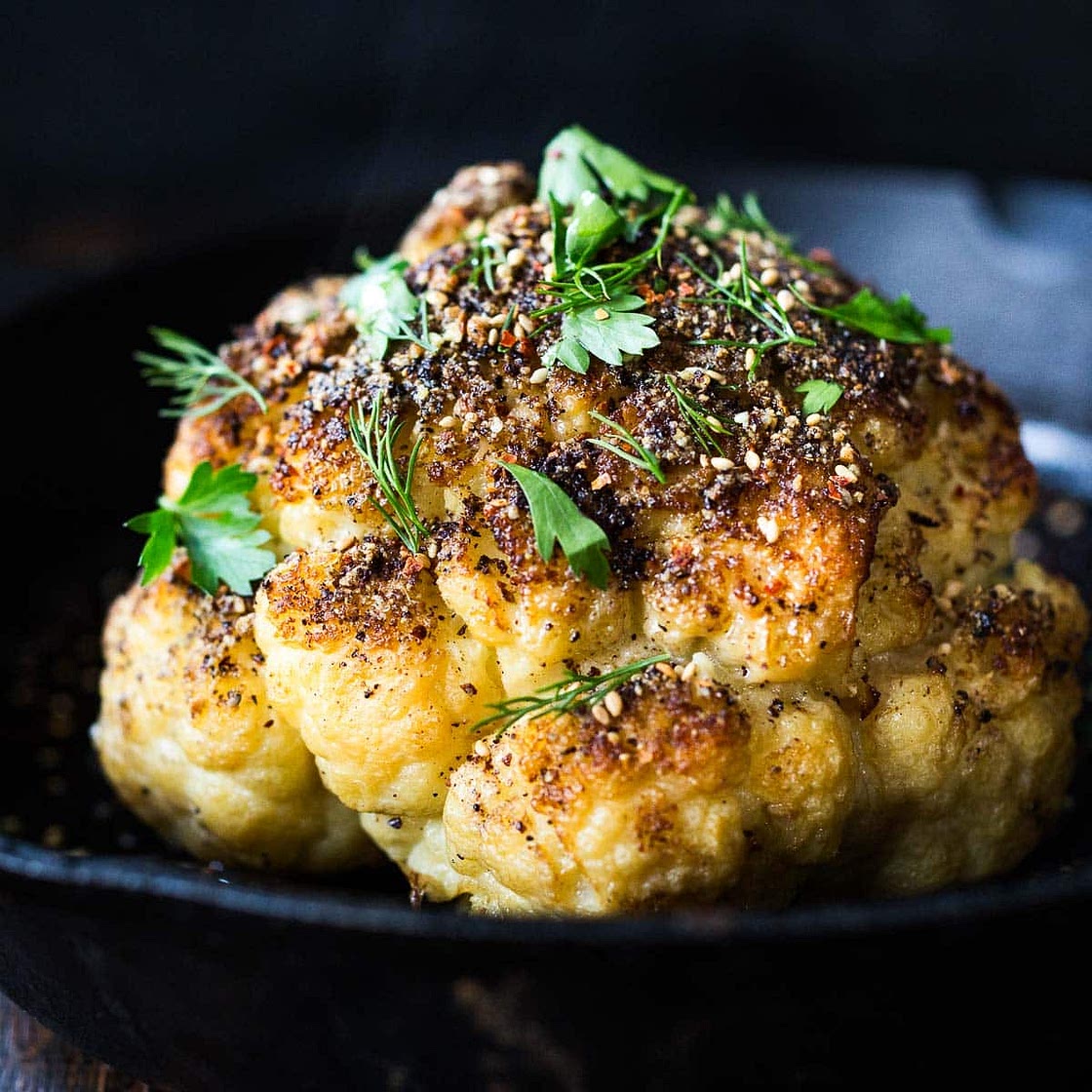 Whole Roasted Cauliflower Recipe
