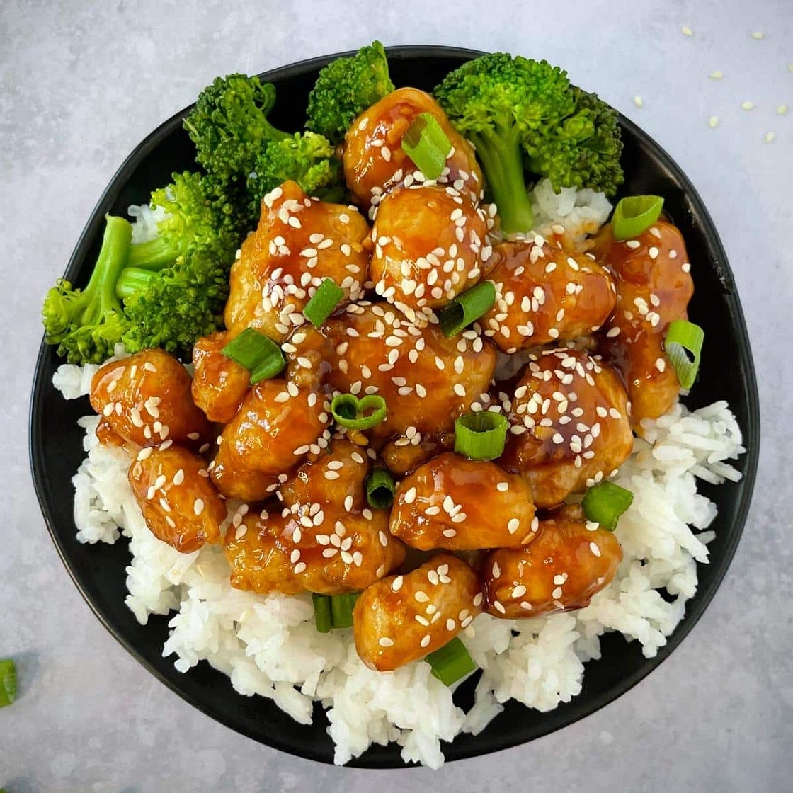 Vegan Sesame Chicken