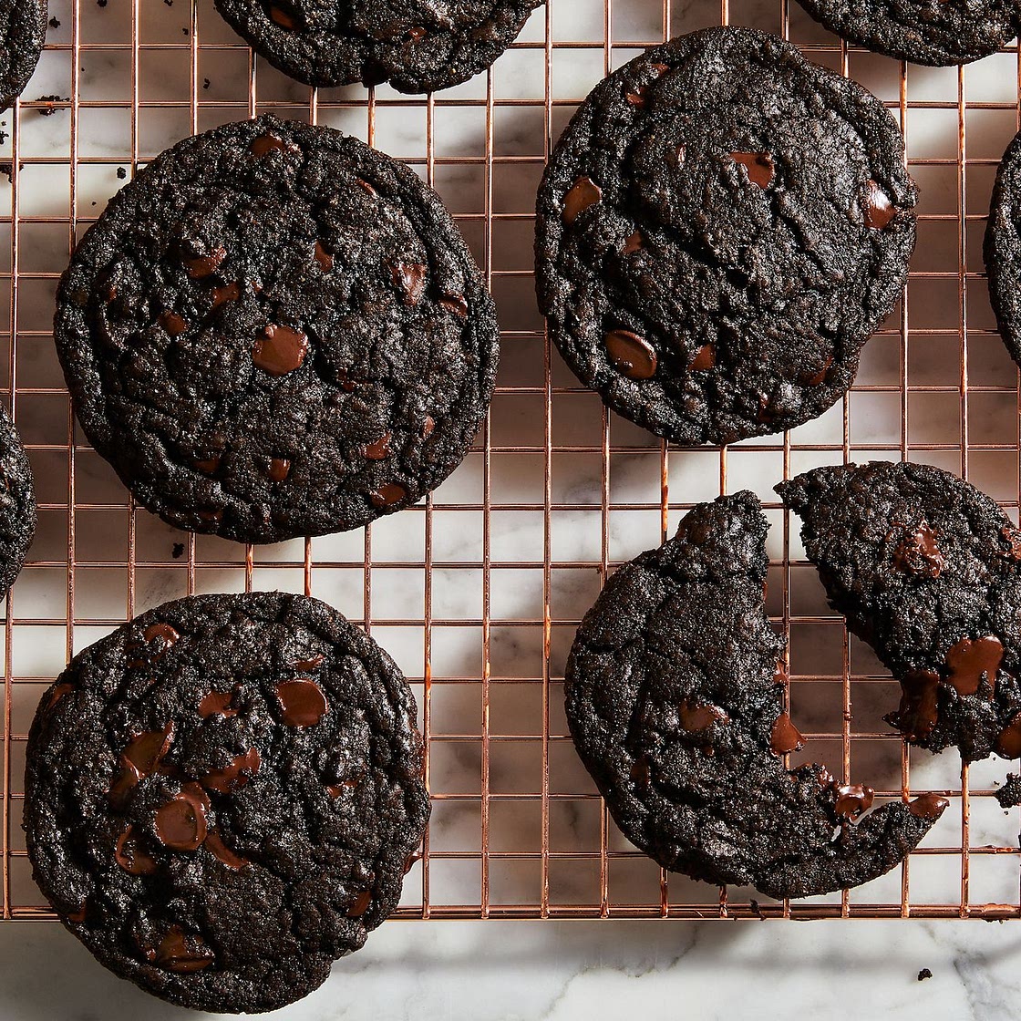 Peanut Butter & Chocolate Chocolate Chip Cookies