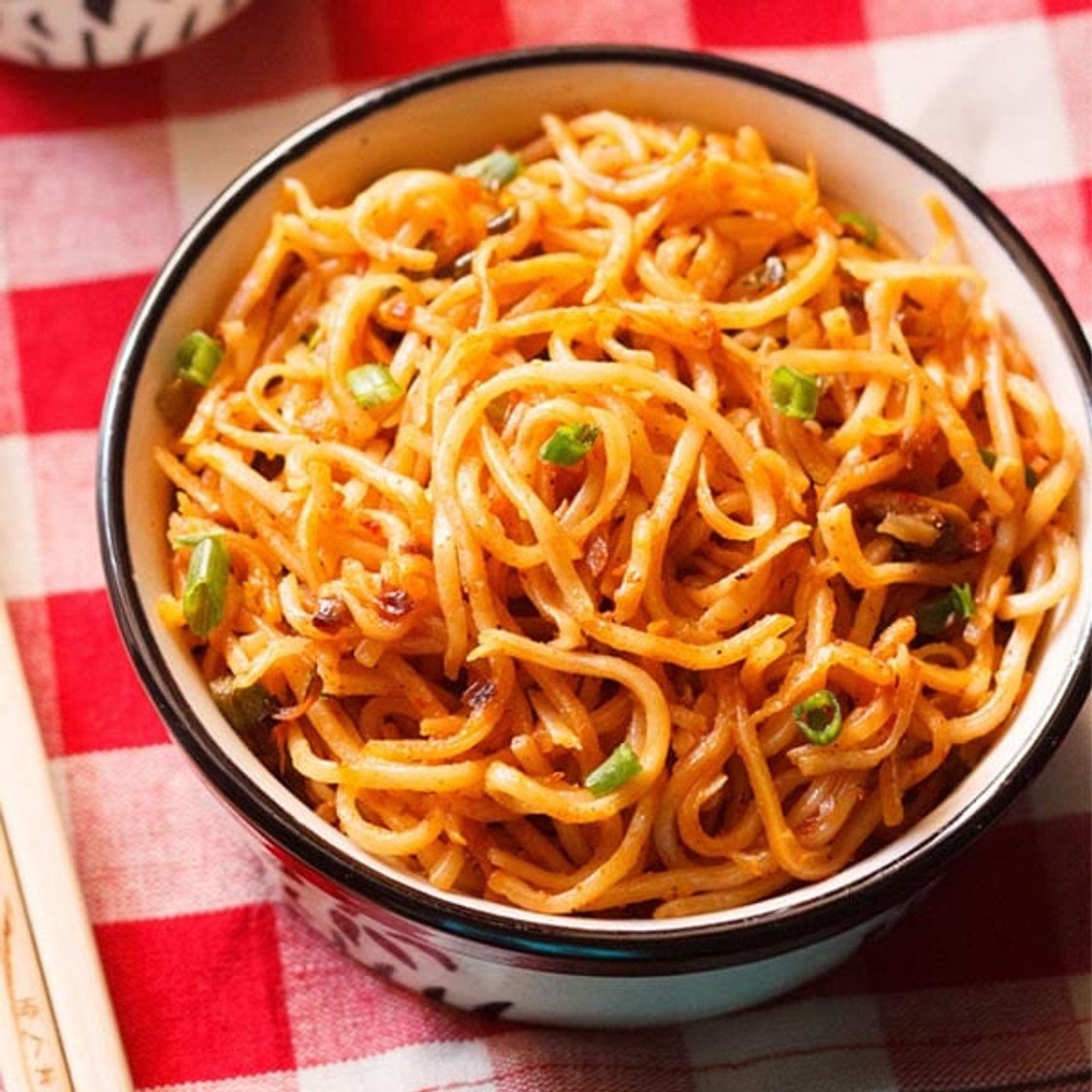 Schezwan Noodles Recipe
