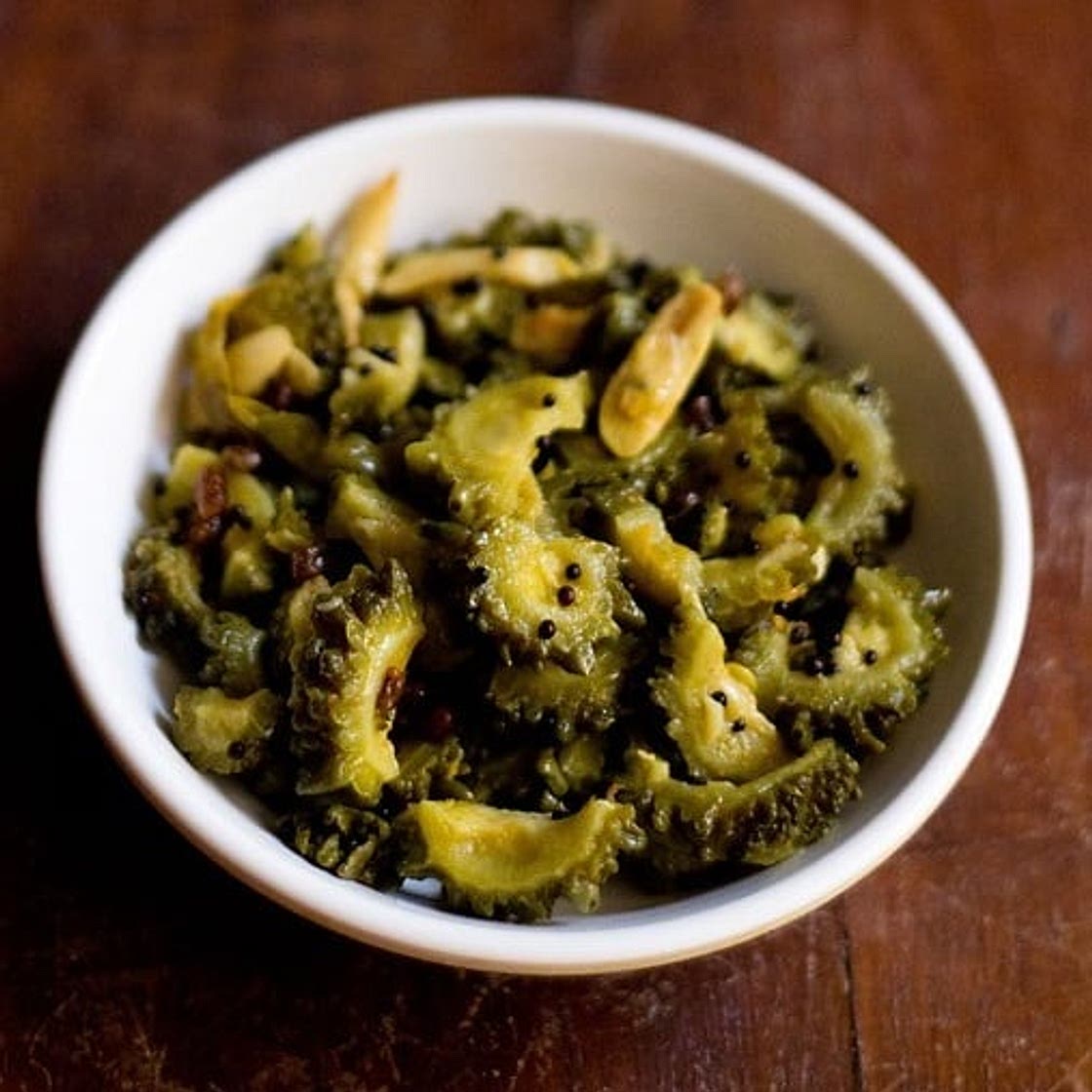 Bitter Gourd Pickle | Bitter Melon Pickle (Karela Pickle)