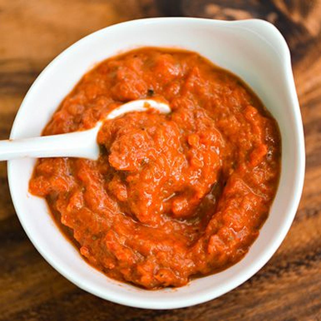 Ajvar (Serbian Roasted Red Pepper Sauce) Recipe