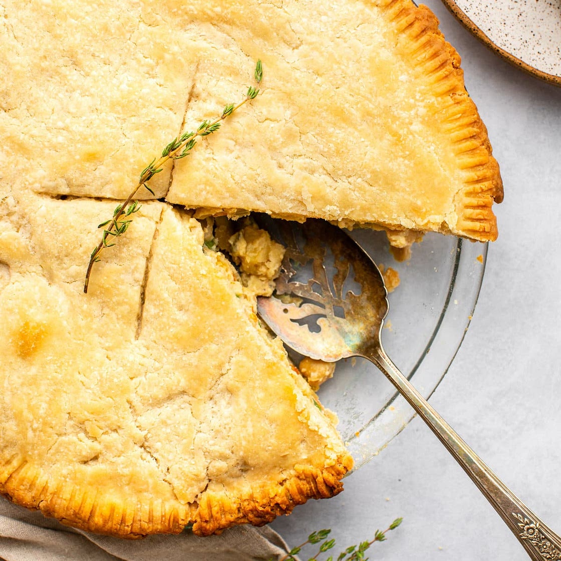 Vegan Pot Pie with Chickpeas