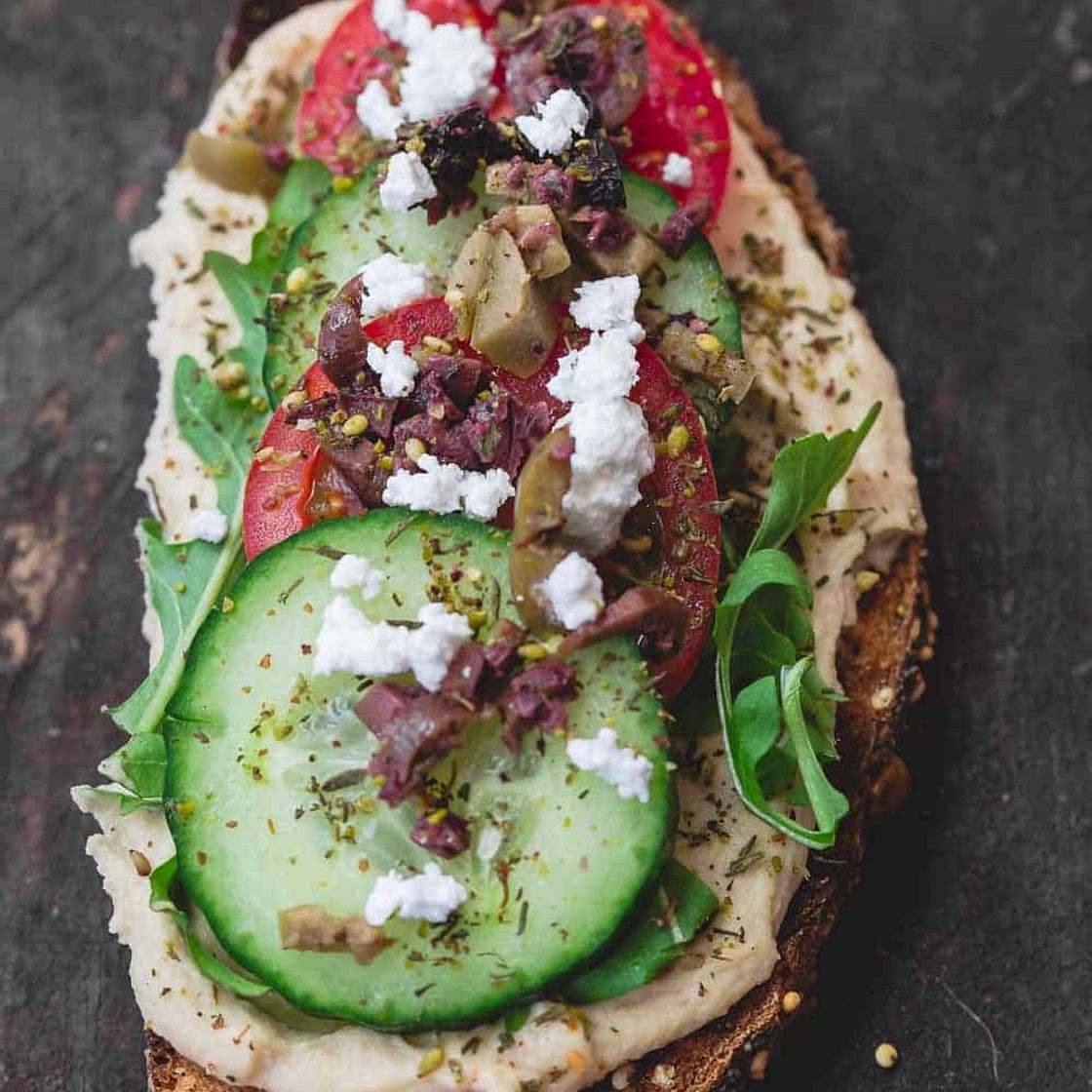 Mediterranean-Style Breakfast Toast