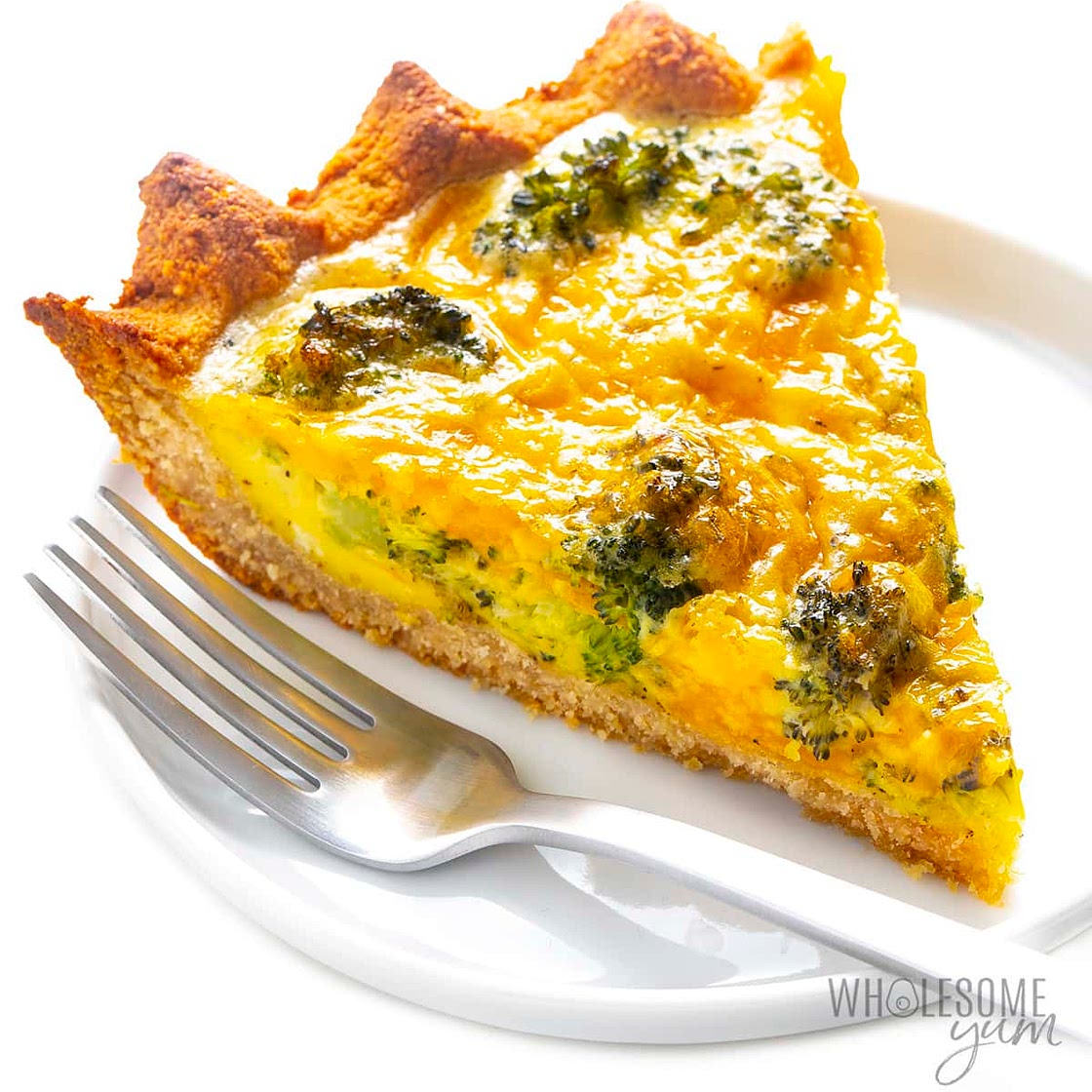 Keto Quiche: Broccoli Cheddar Quiche Recipe