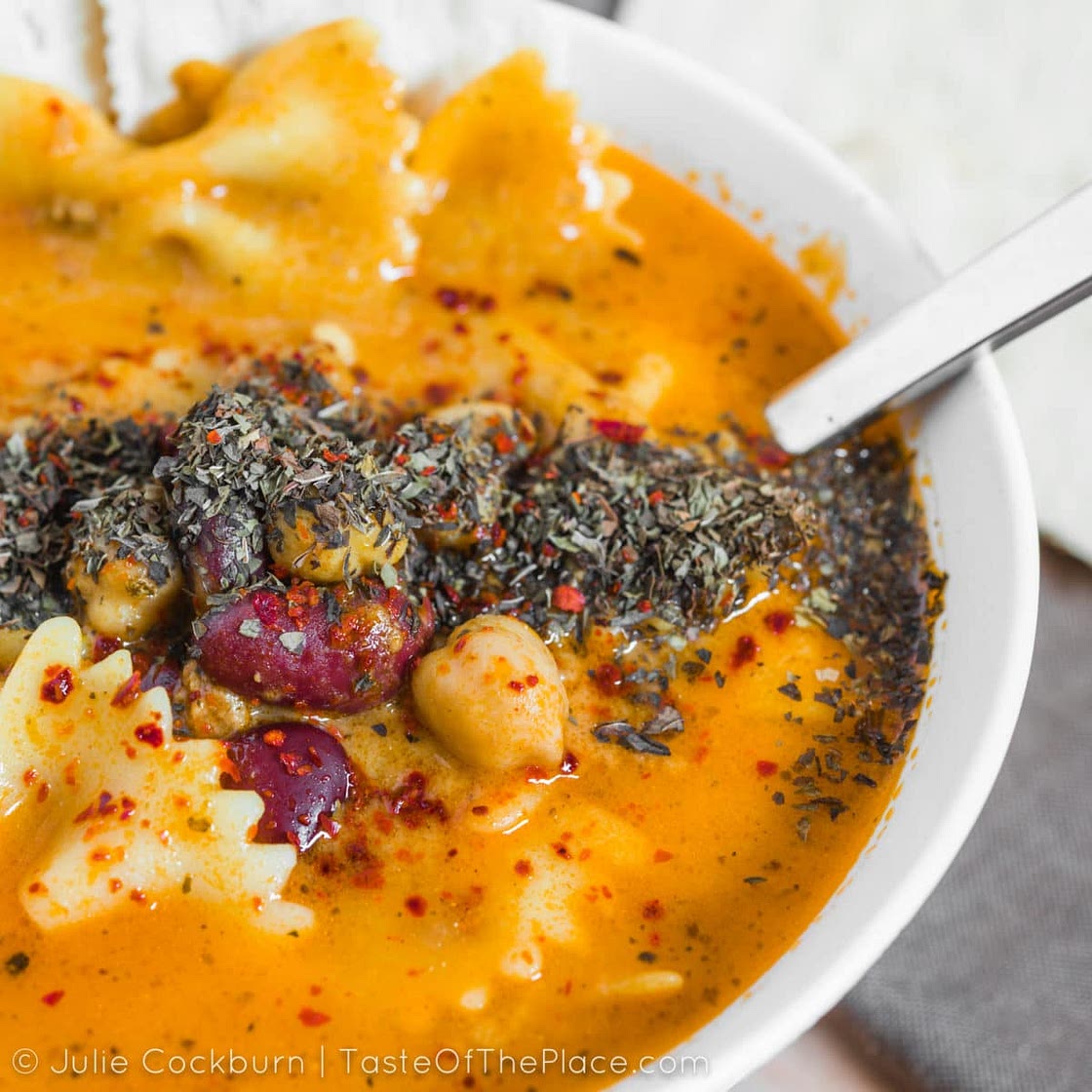 Afghan Noodle Soup, also known as Aush