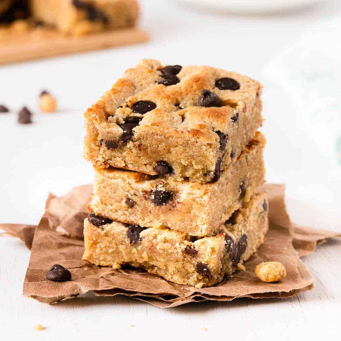 Low Carb Chocolate Peanut Butter Bars