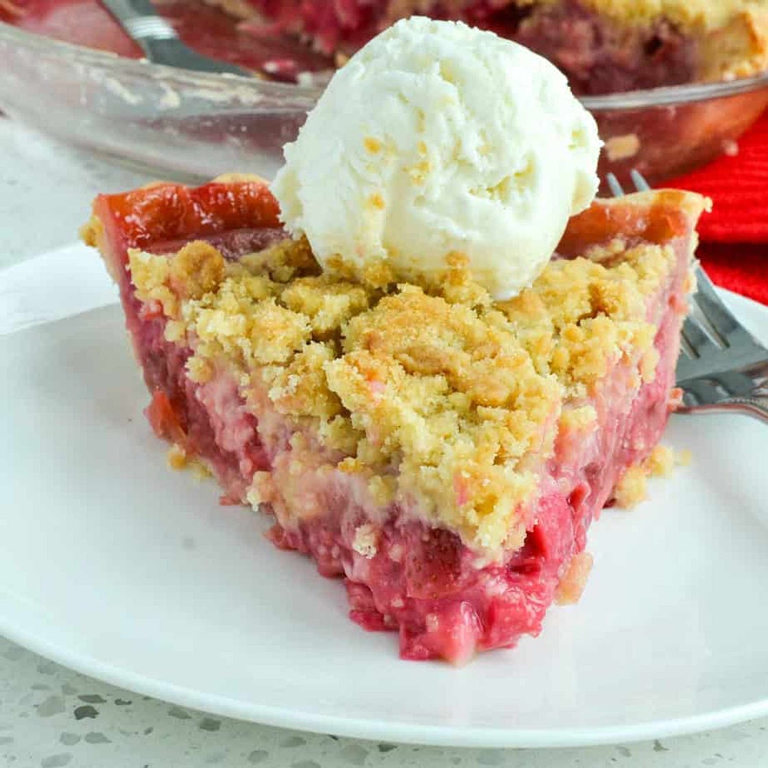 Strawberry Rhubarb Pie Recipe