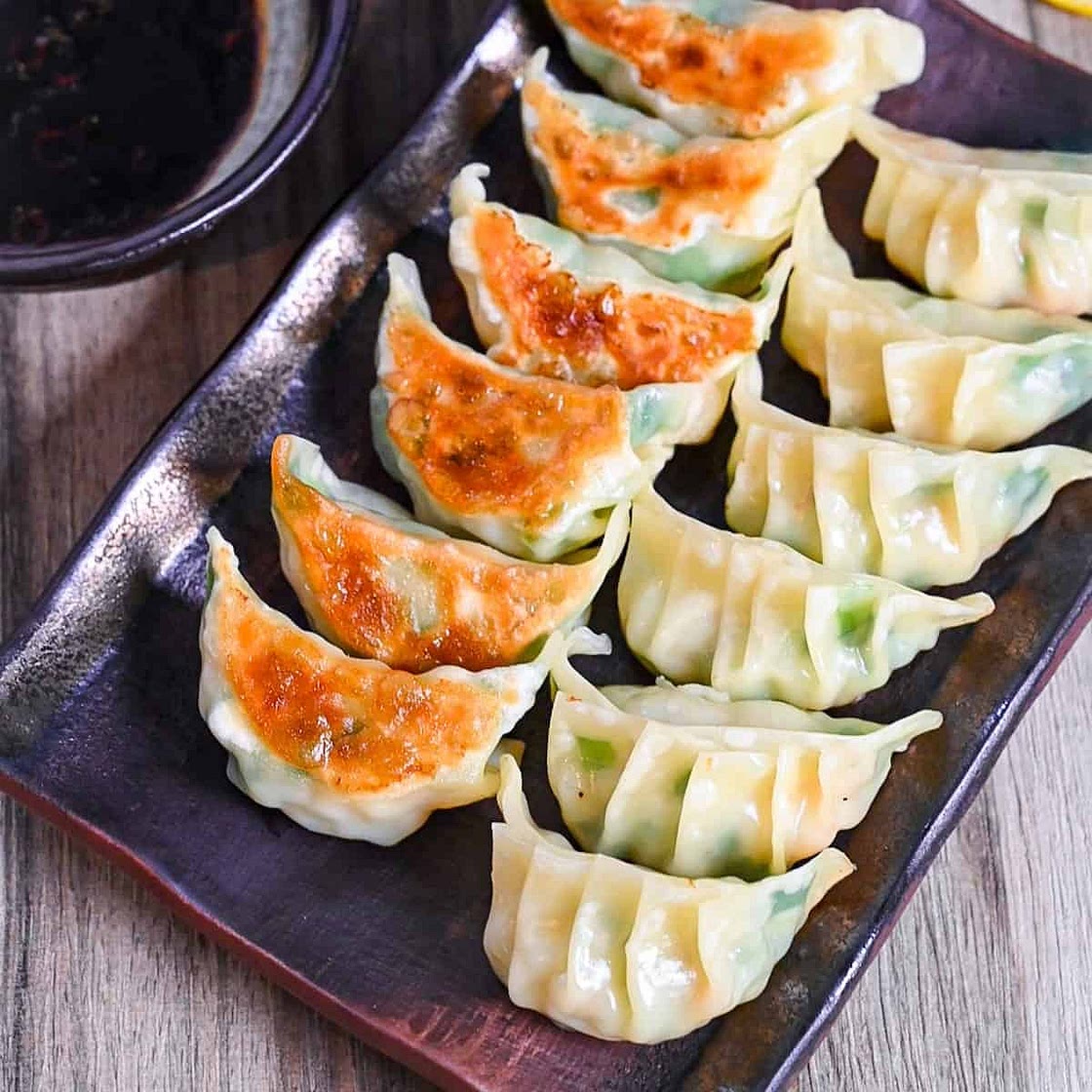 Pan-Fried Prawn Gyoza (Shrimp Potstickers)