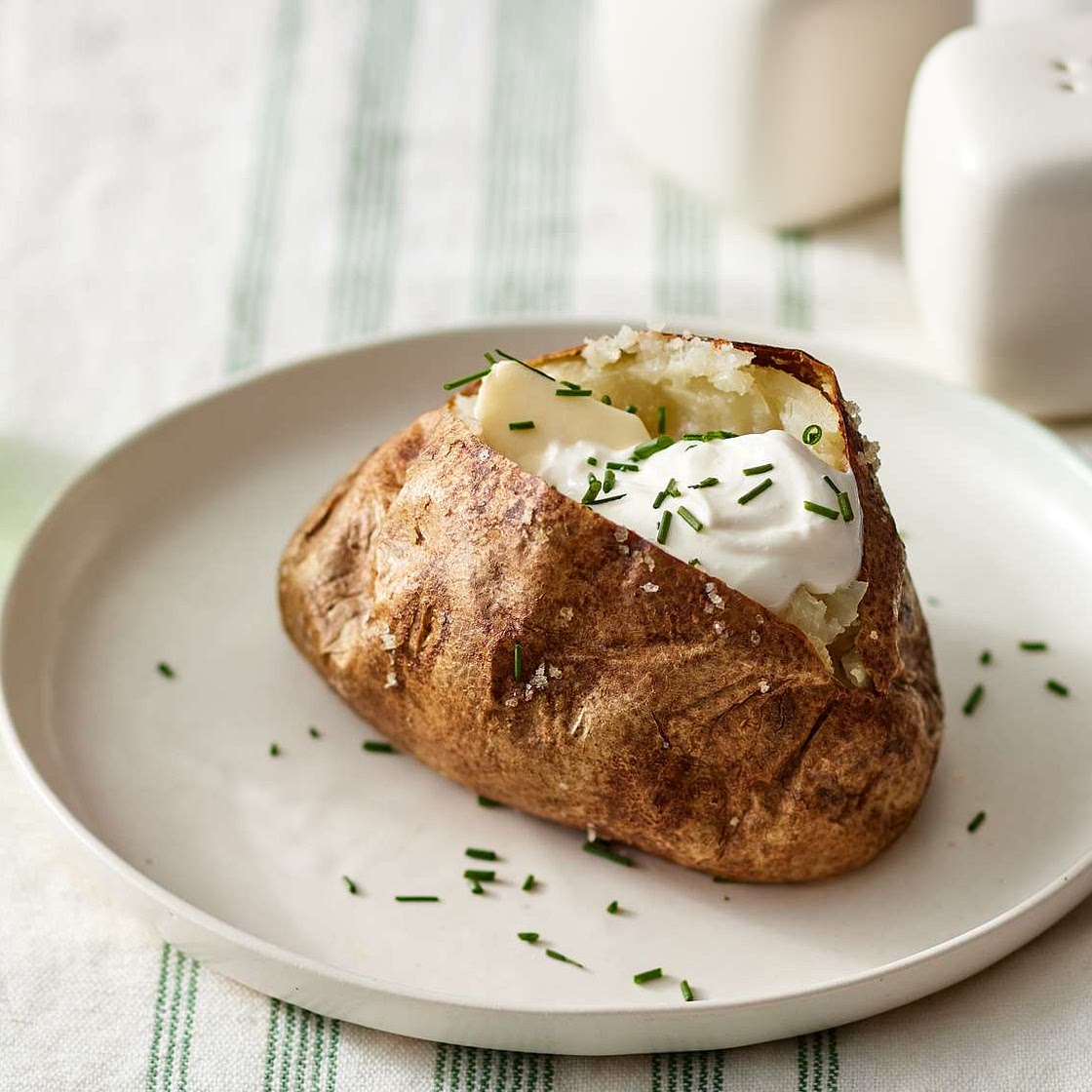 Air Fryer Baked Potatoes