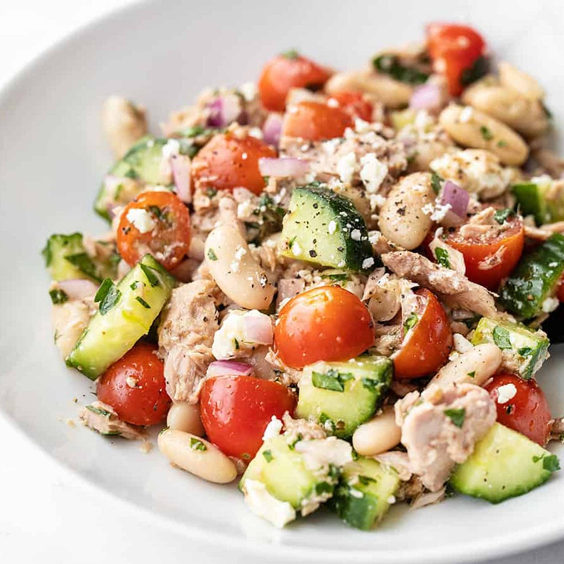 Mediterranean Tuna Salad