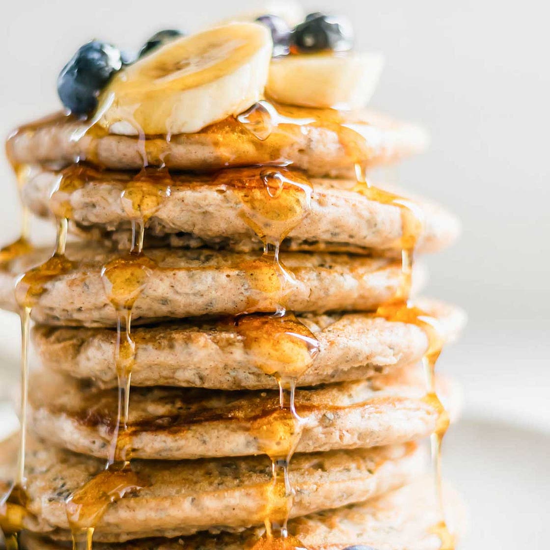 Vegan Chia Seed Pancakes