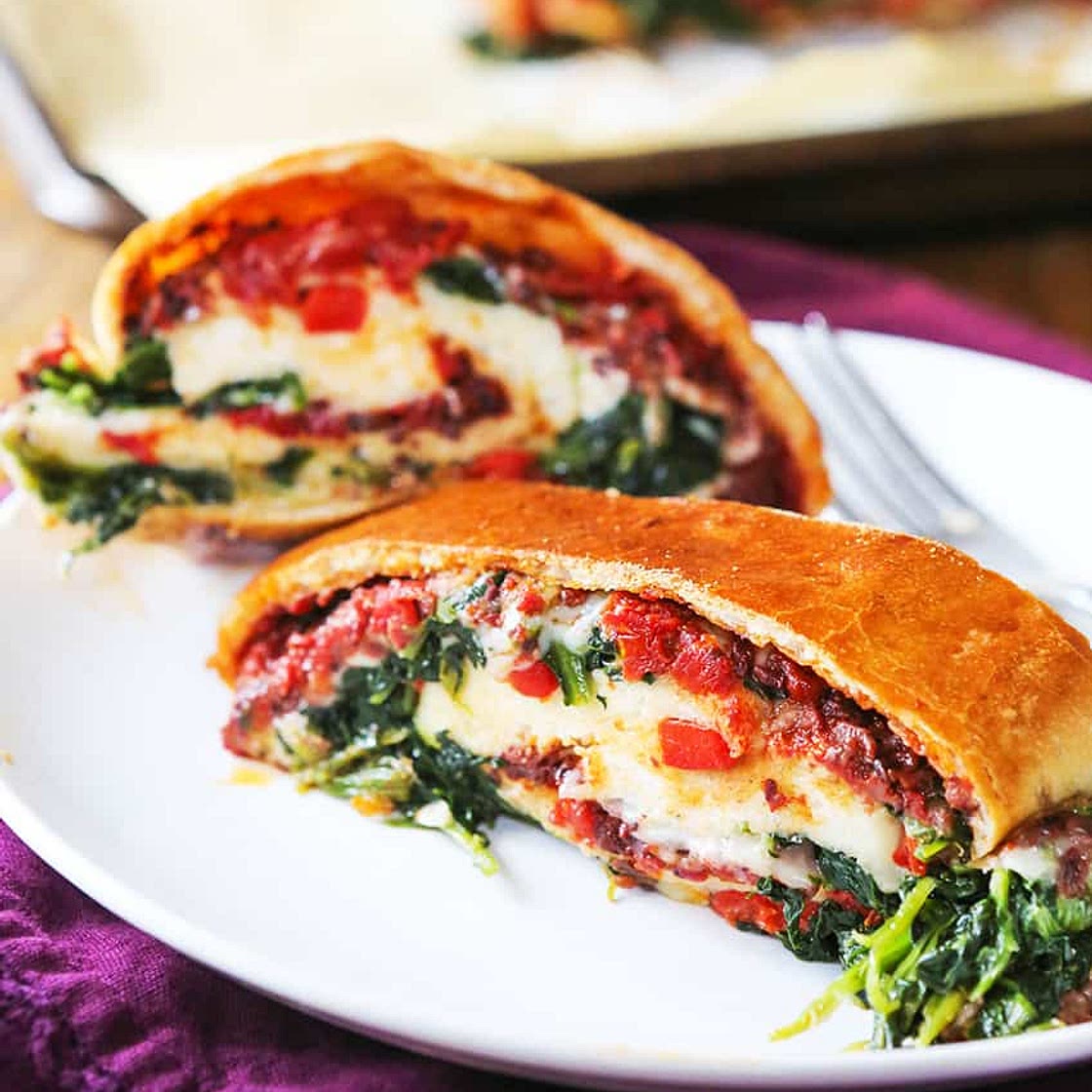 Vegetable Stromboli Recipe