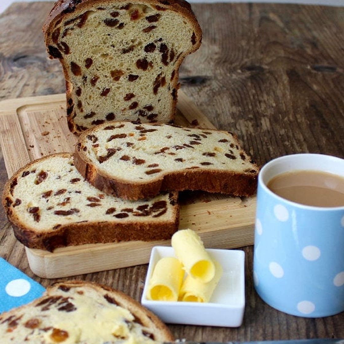 Guernsey Gâche - a Fruit Bread Loaf