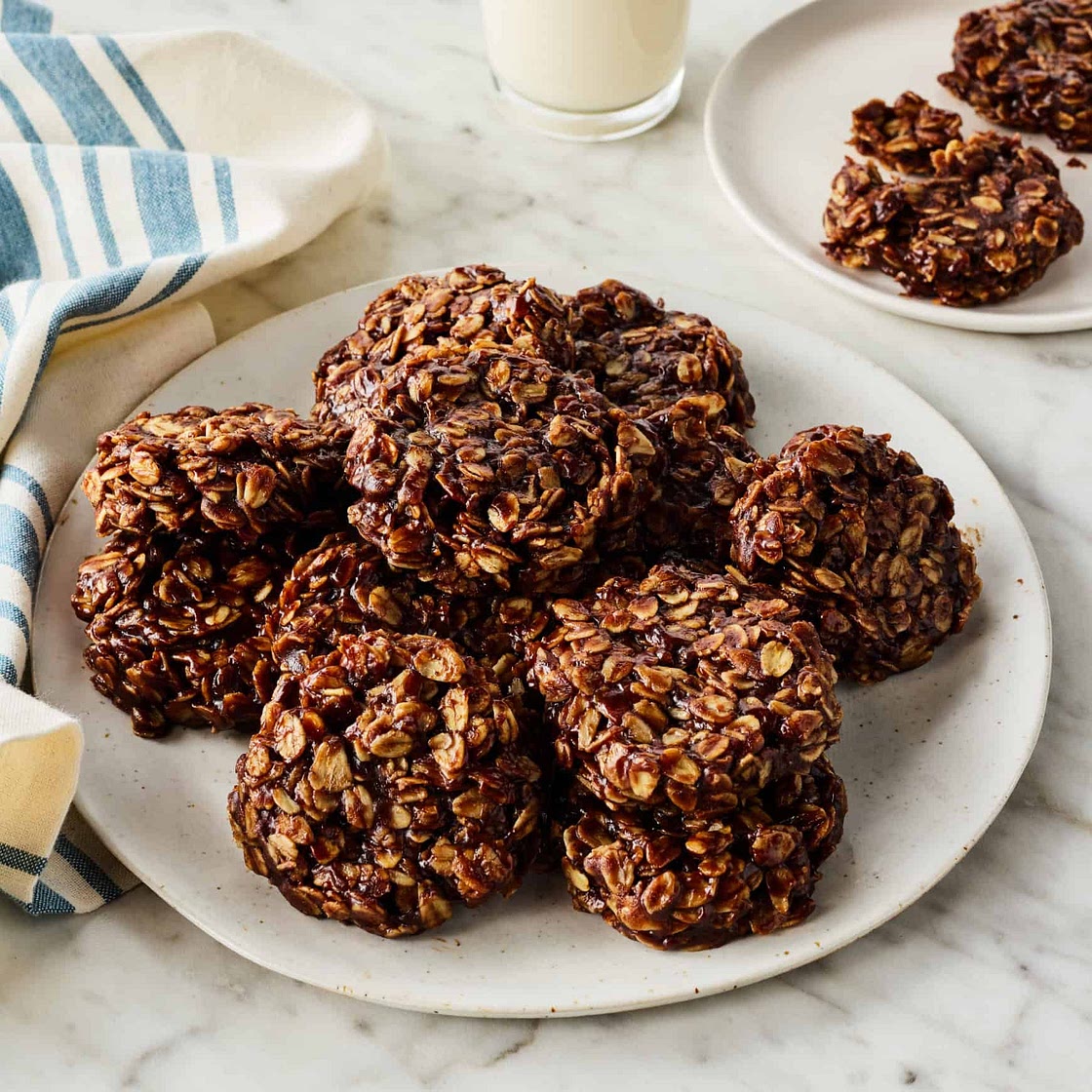 Chocolate Peanut Butter No Bake Cookies