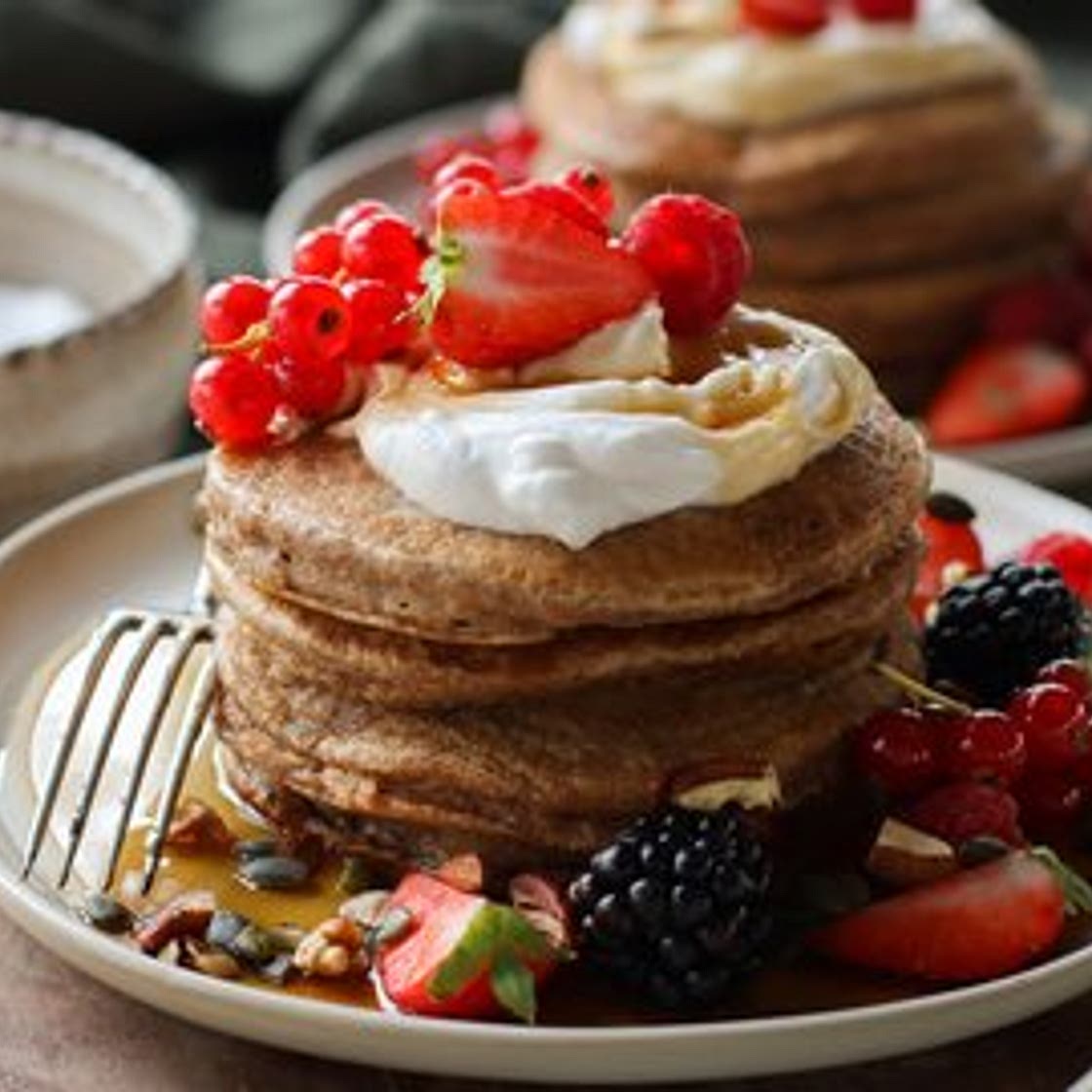 High Protein Vegan Pancakes