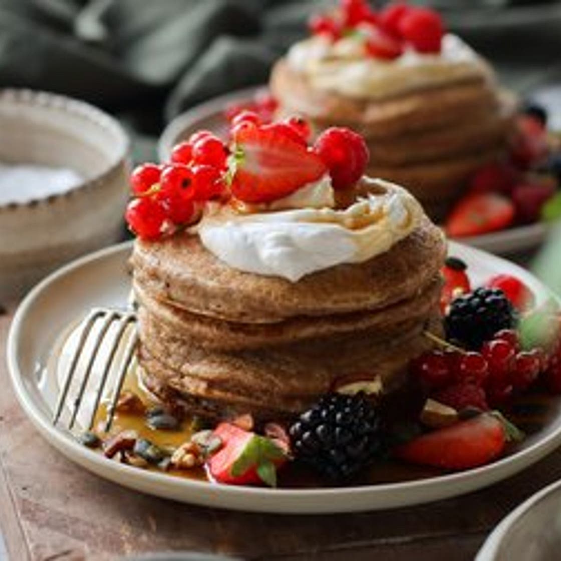 High Protein Vegan Pancakes