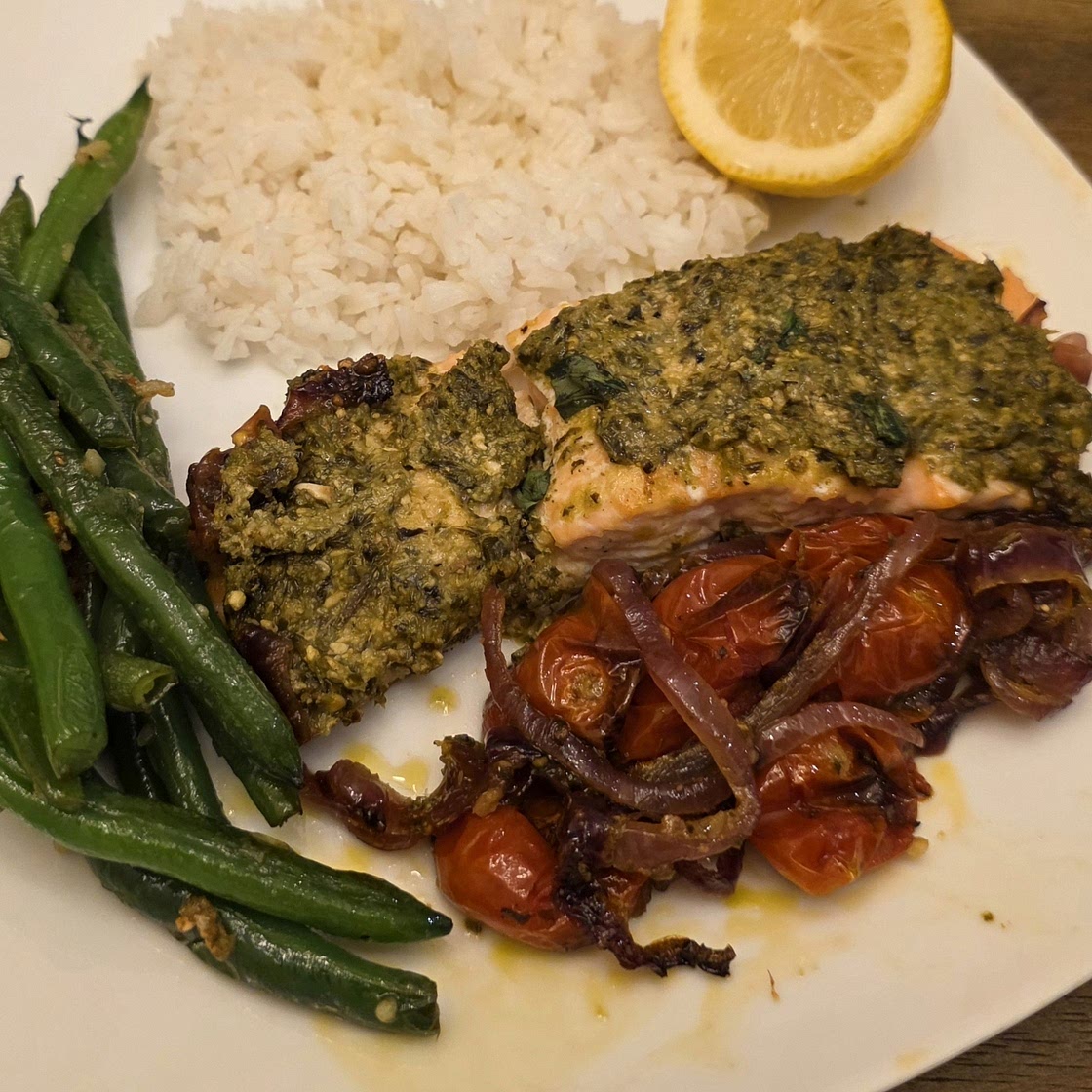 Pesto Salmon