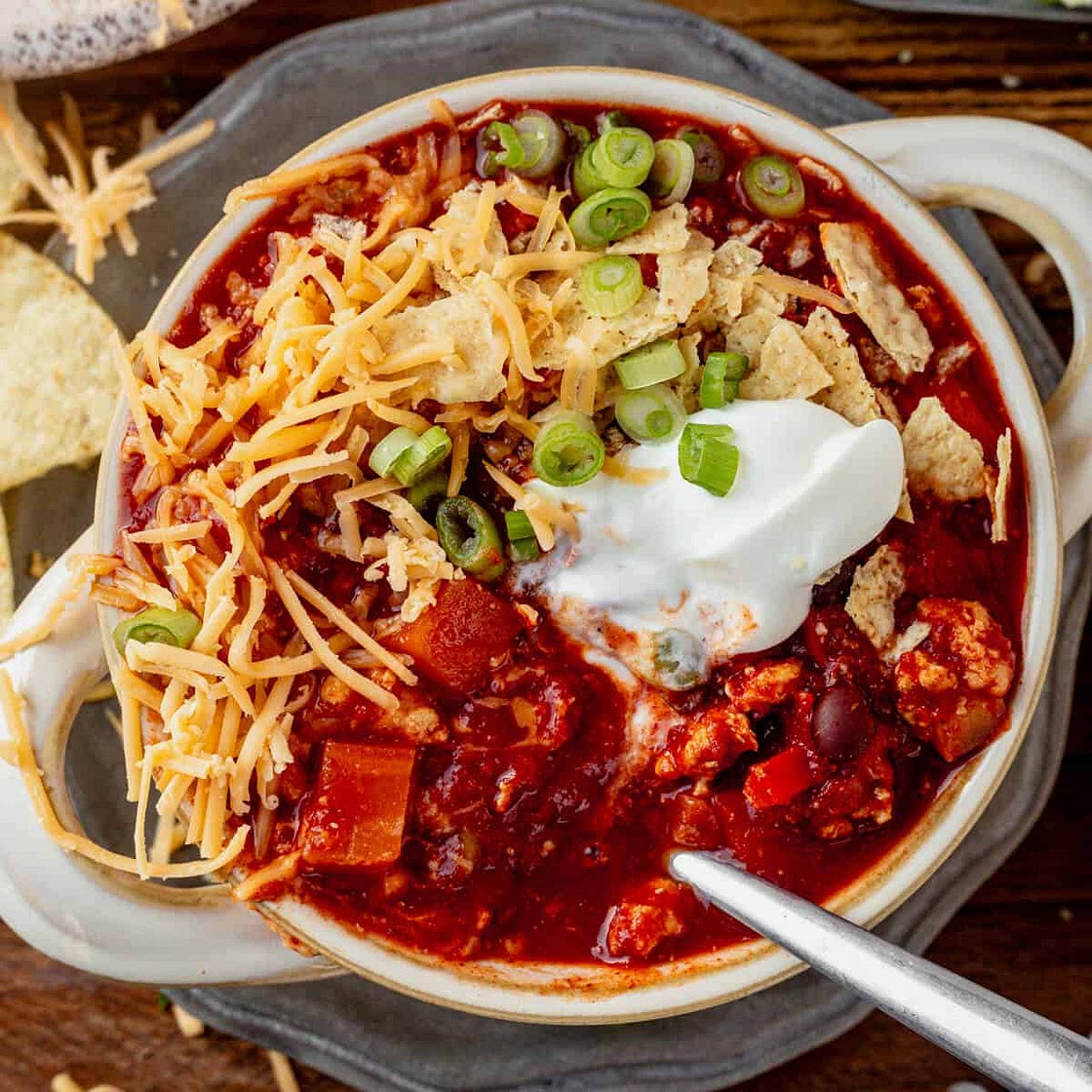 Crock Pot Sweet Potato Chili Recipe