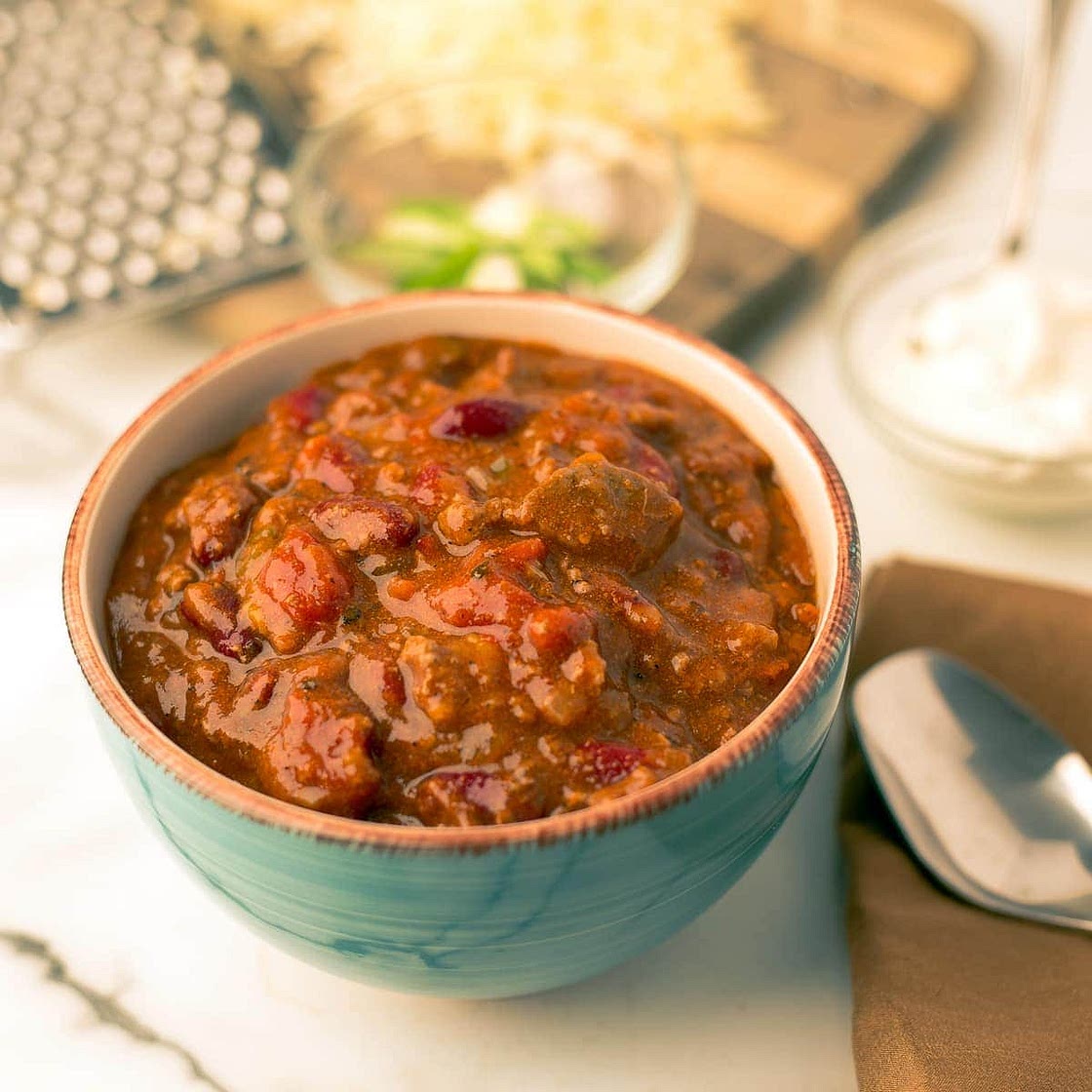 Quick Chili in the Ninja Foodi