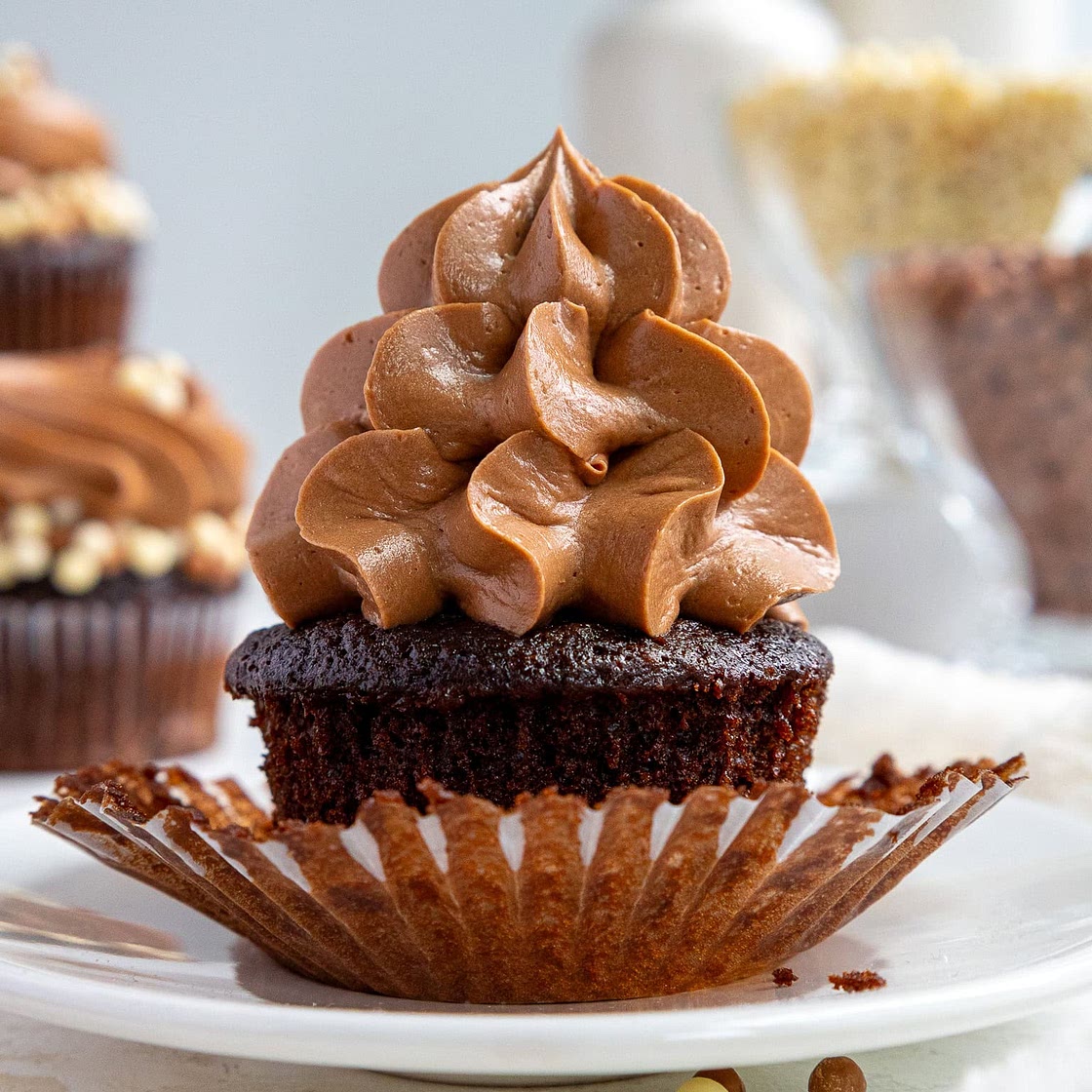 Not Too Sweet Chocolate Frosting