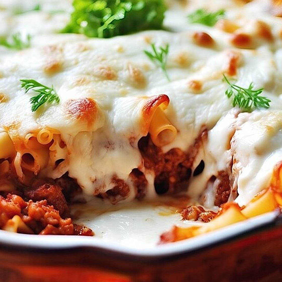 Nudel - Hackfleisch - Auflauf