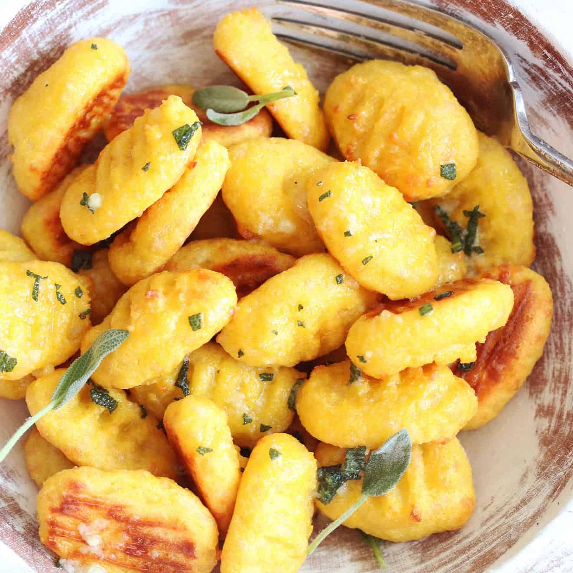 Baked Pumpkin Gnocchi (gluten free)