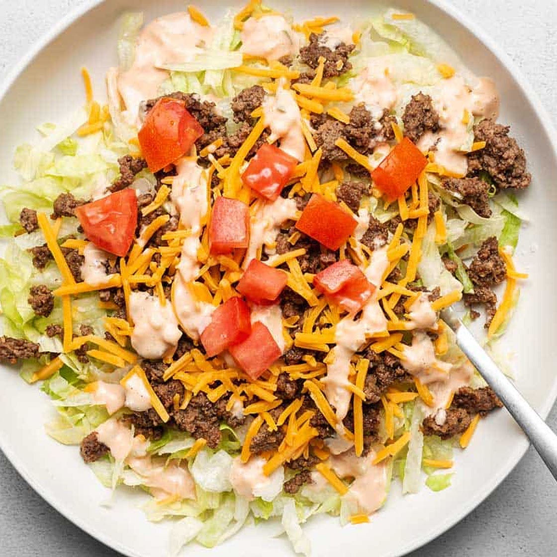 Keto Big Mac Salad