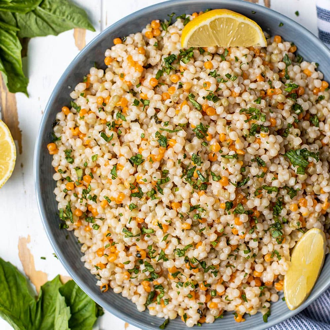 Lemon Butter Pearl Couscous Recipe