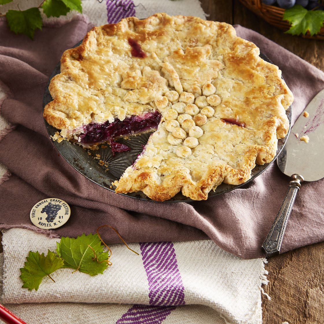 Concord Grape Pie